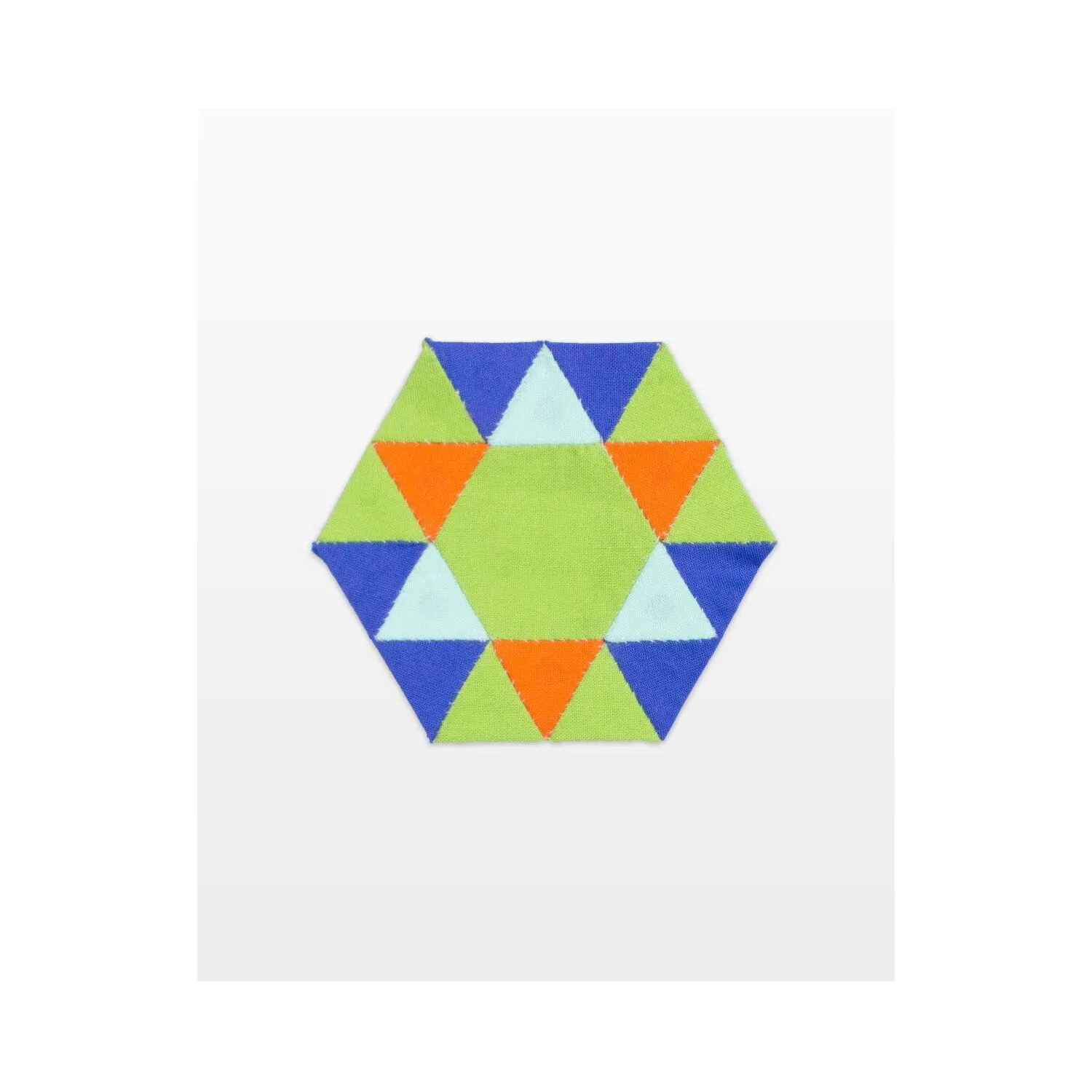 GO! Qube Playing Field English Paper Piecing Block Pattern