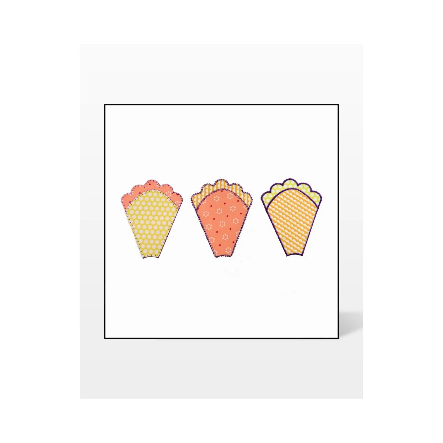 Studio Crescent Border-Spacer (2-Die Set) Embroidery Designs