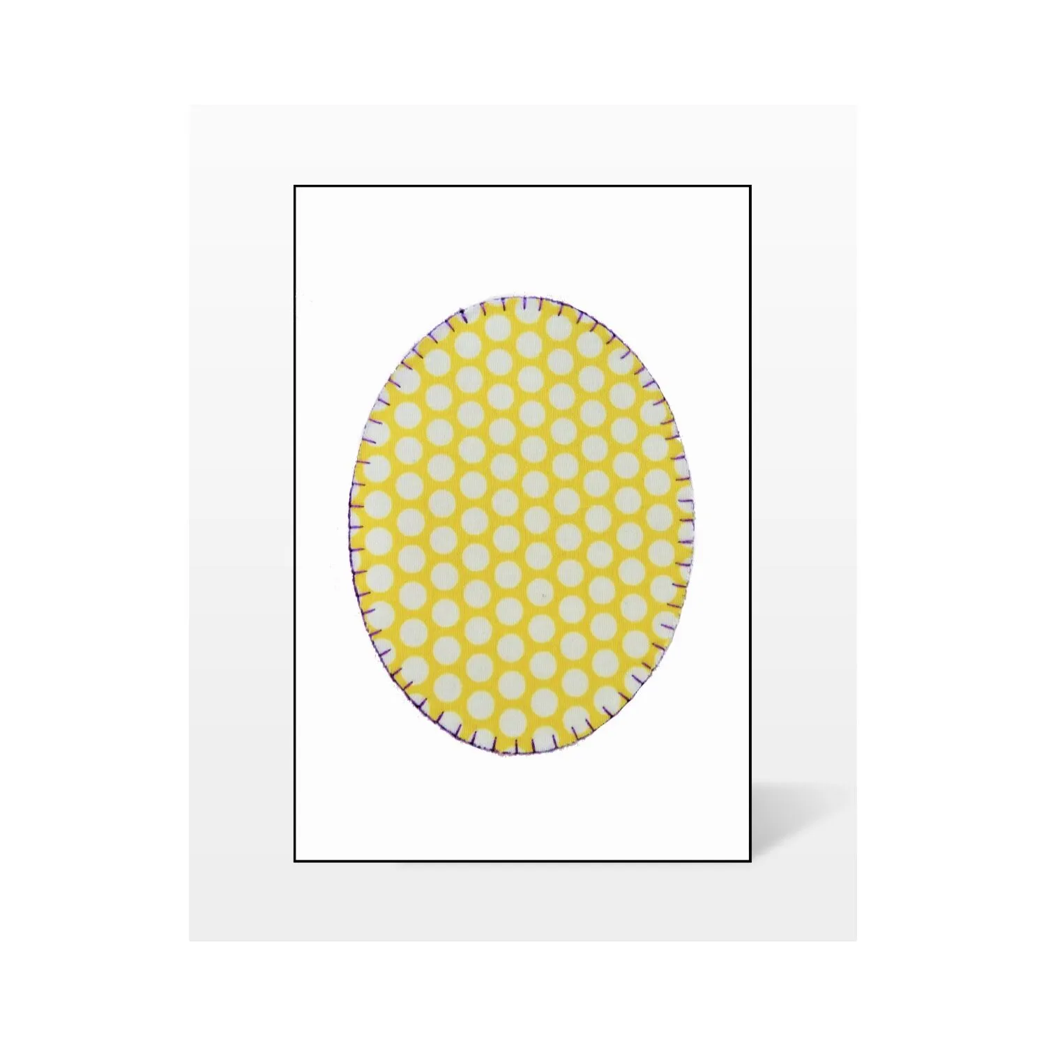 Studio Oval-7 1/2 x 10 Embroidery Designs