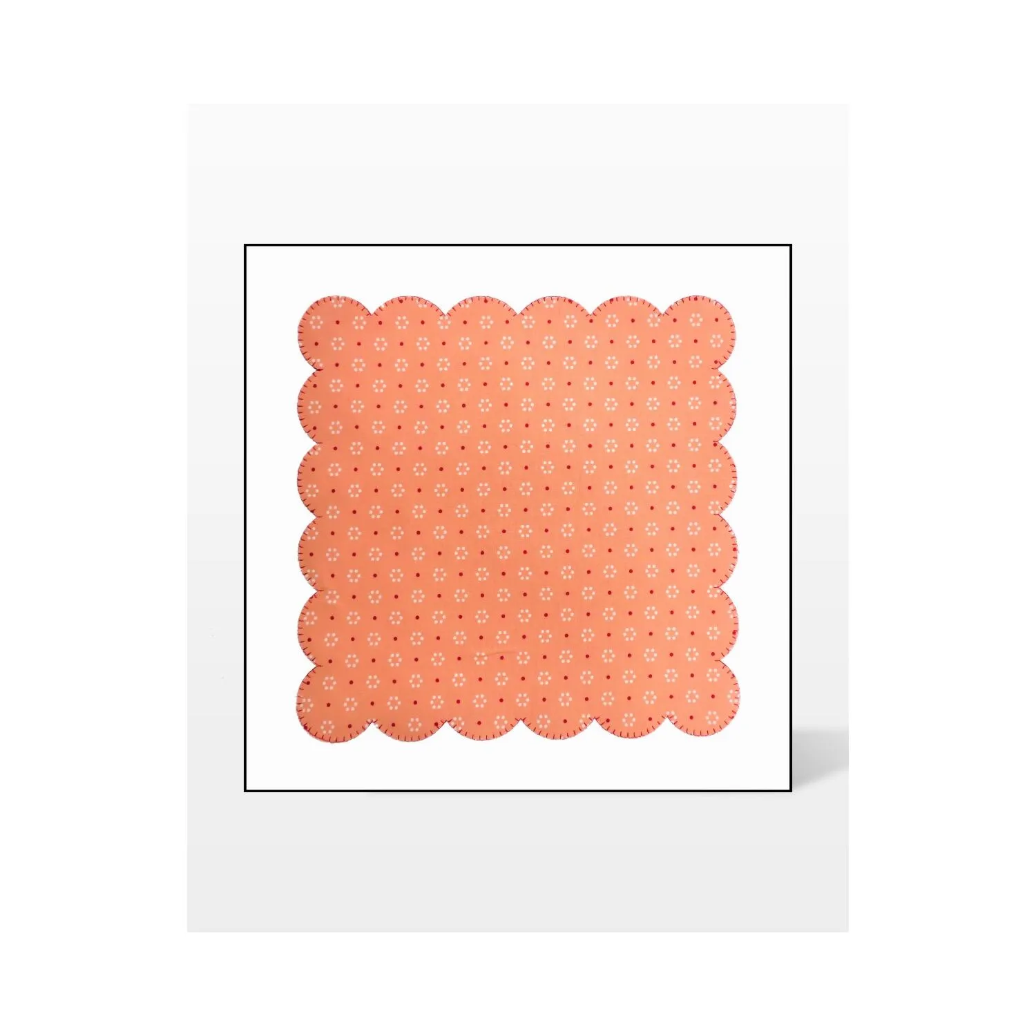 Studio Square Scalloped-11 1/2 Embroidery Designs
