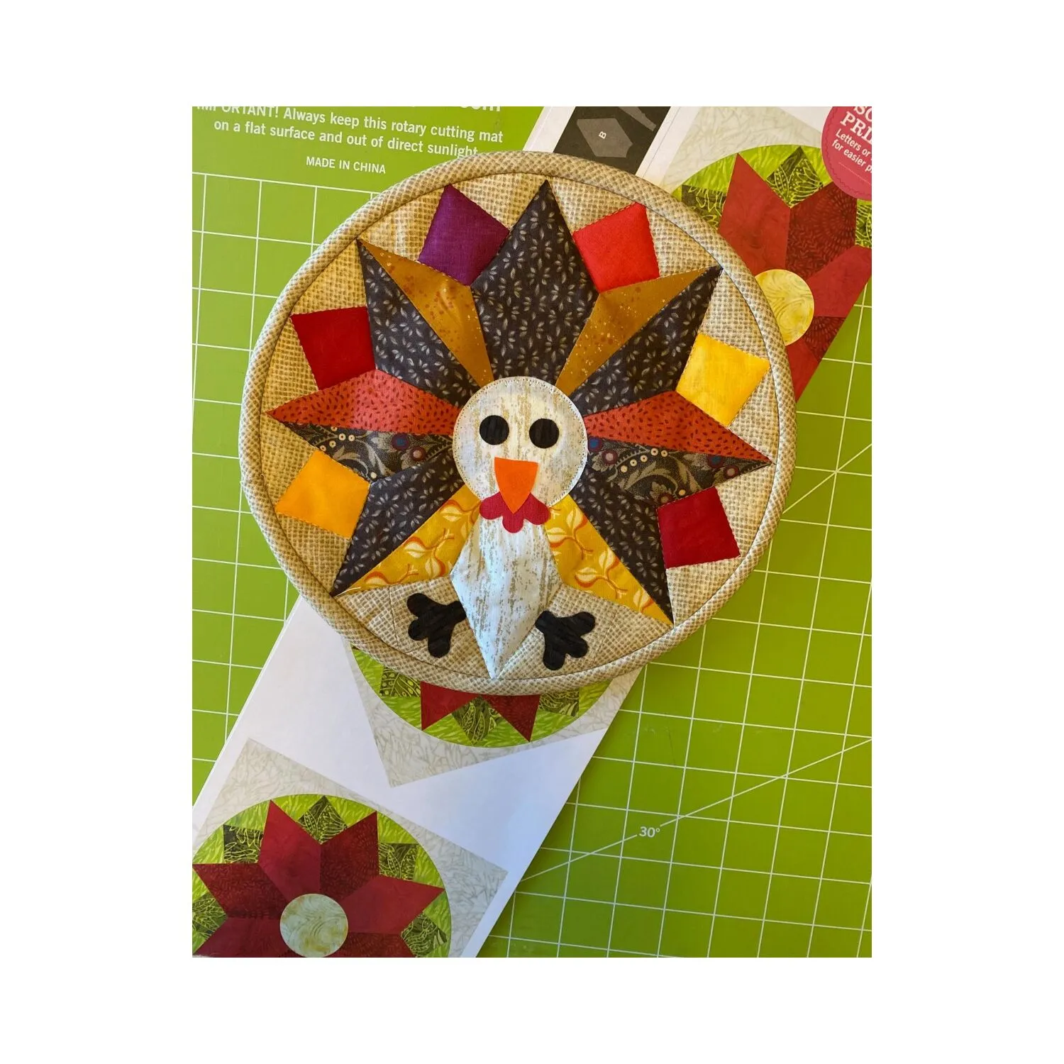 GO! Courtyard Hot Pad Pattern