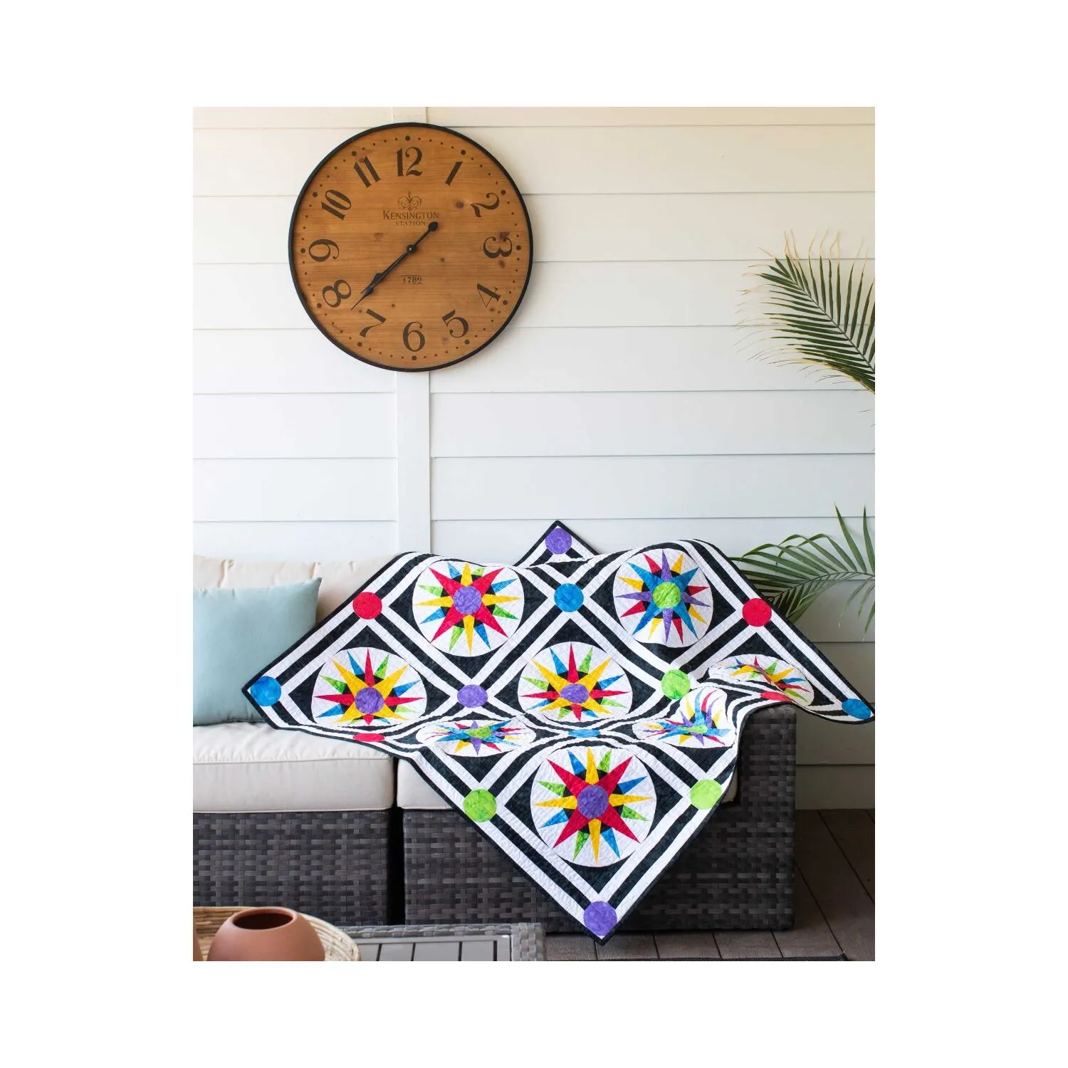 GO! Color Wheel Throw Quilt Pattern