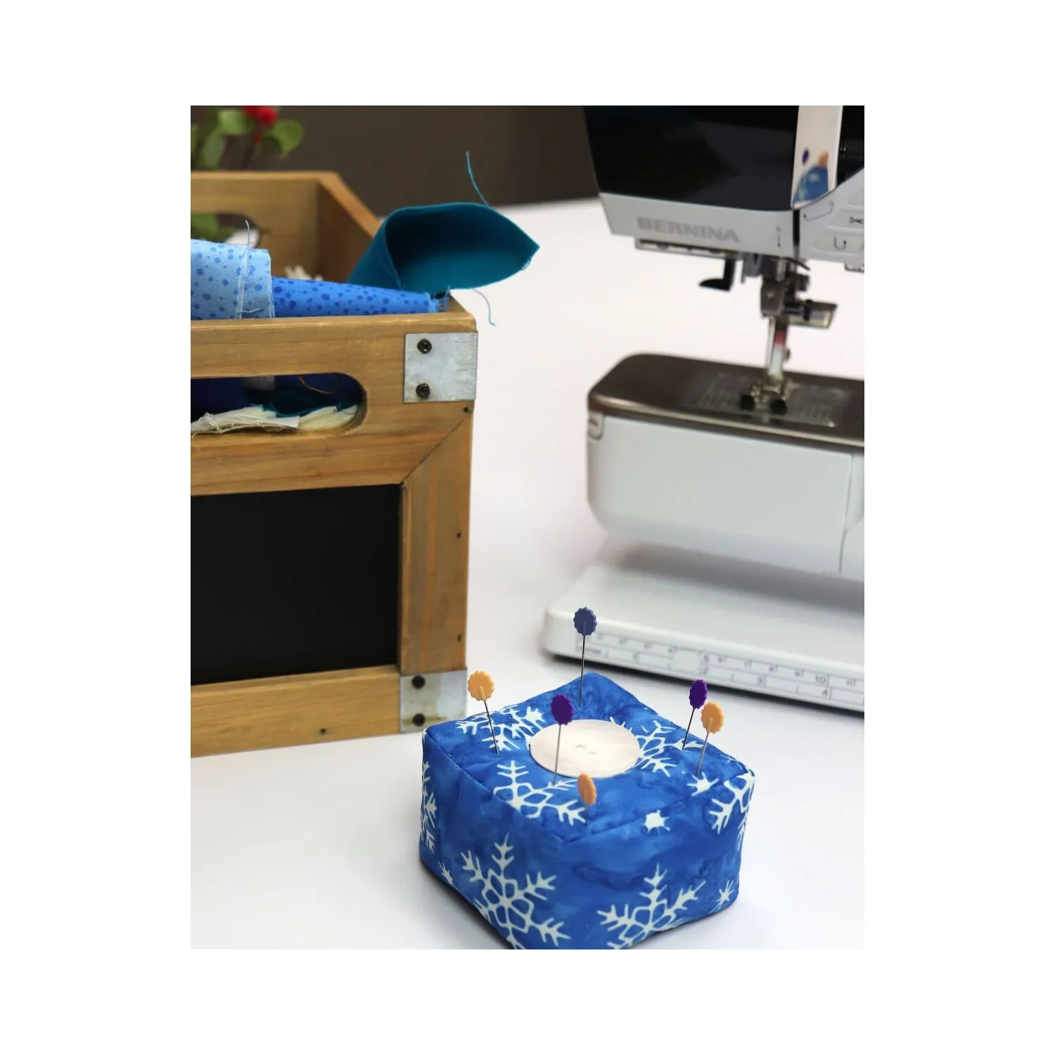 GO! Snowy Days Pincushion Pattern