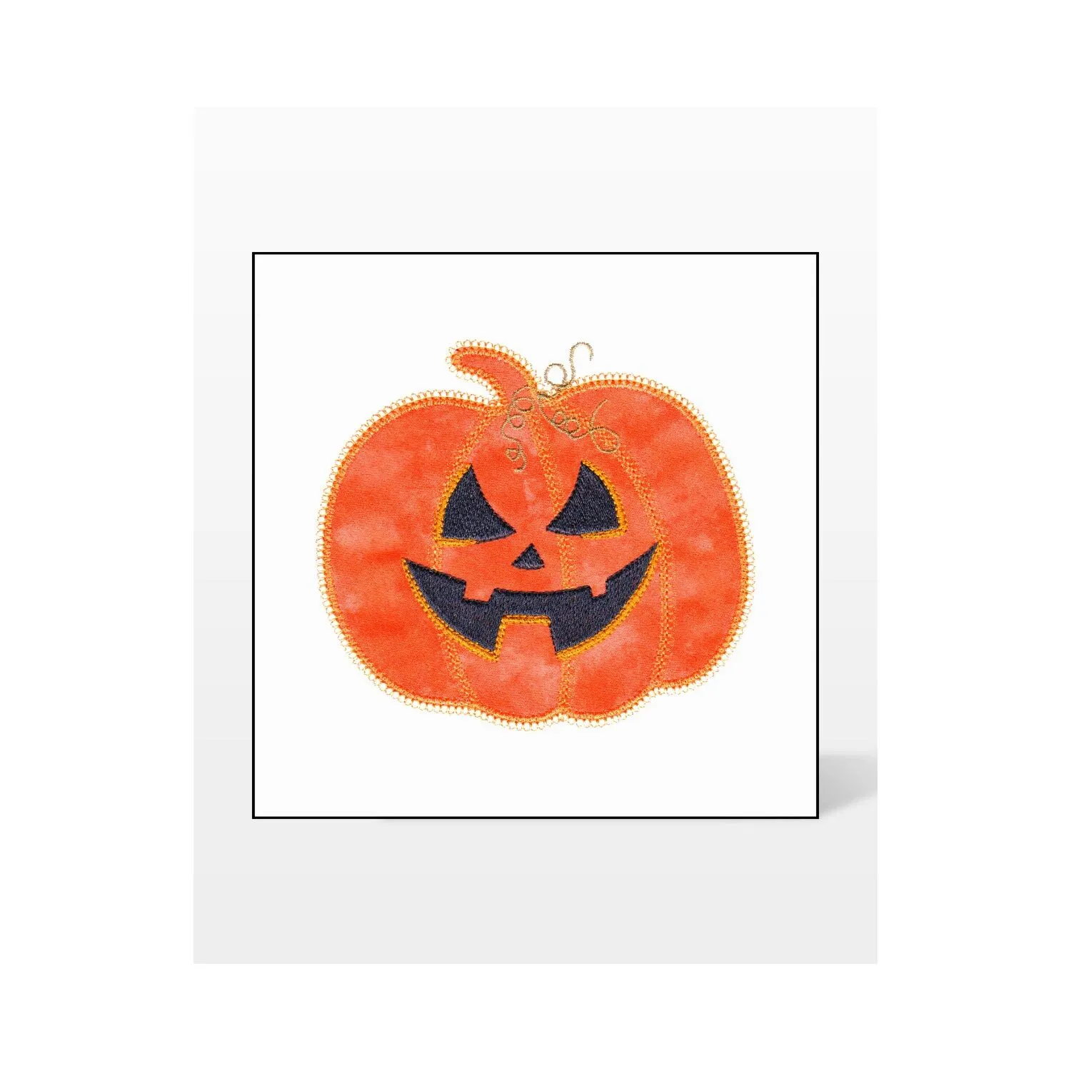 GO! Jack O Lantern 2 Embroidery by V-Stitch Designs