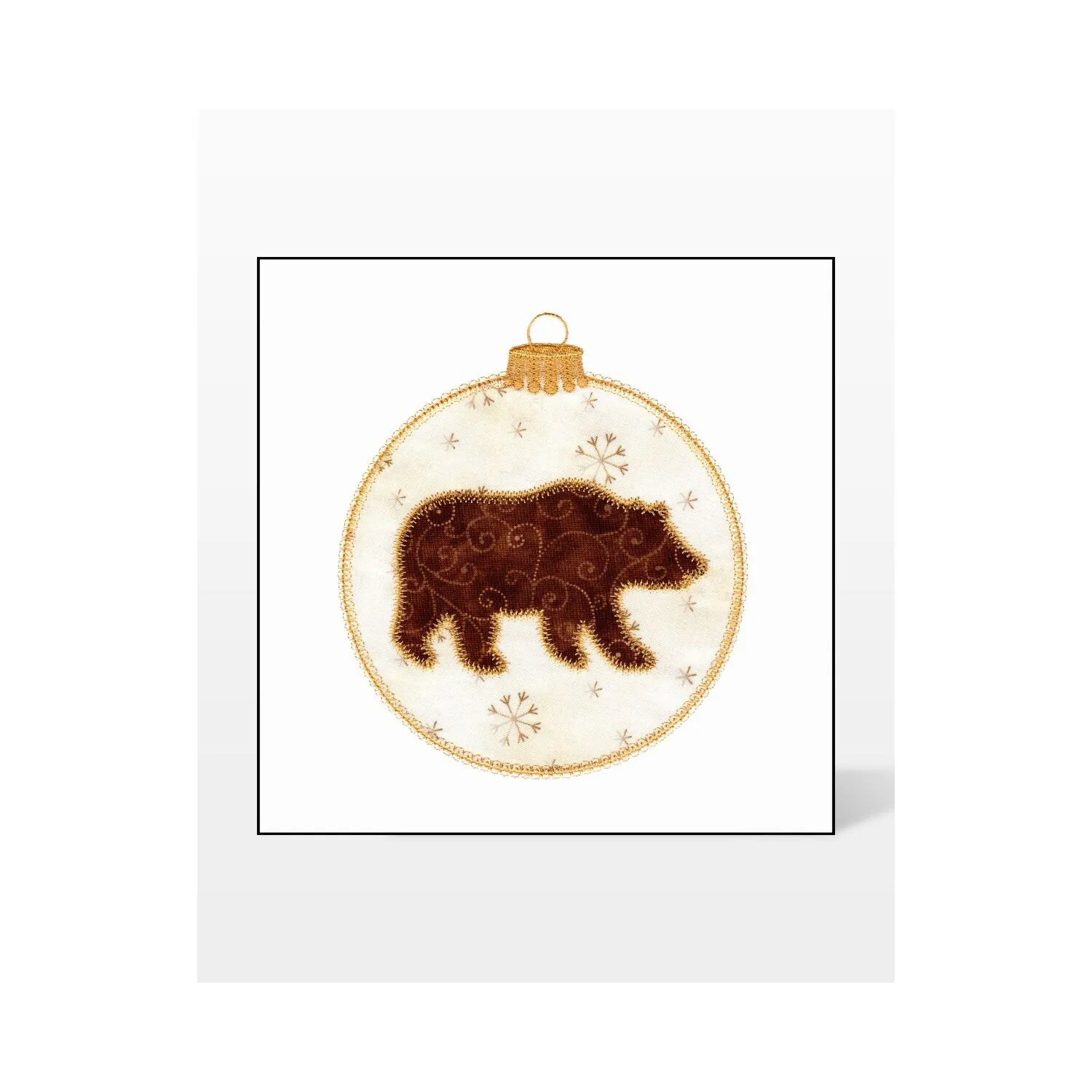 GO! Ornaments with Centers Embroidery by V-Stitch Designs 2 GO! Ornaments with Centers Embroidery by V-Stitch Designs