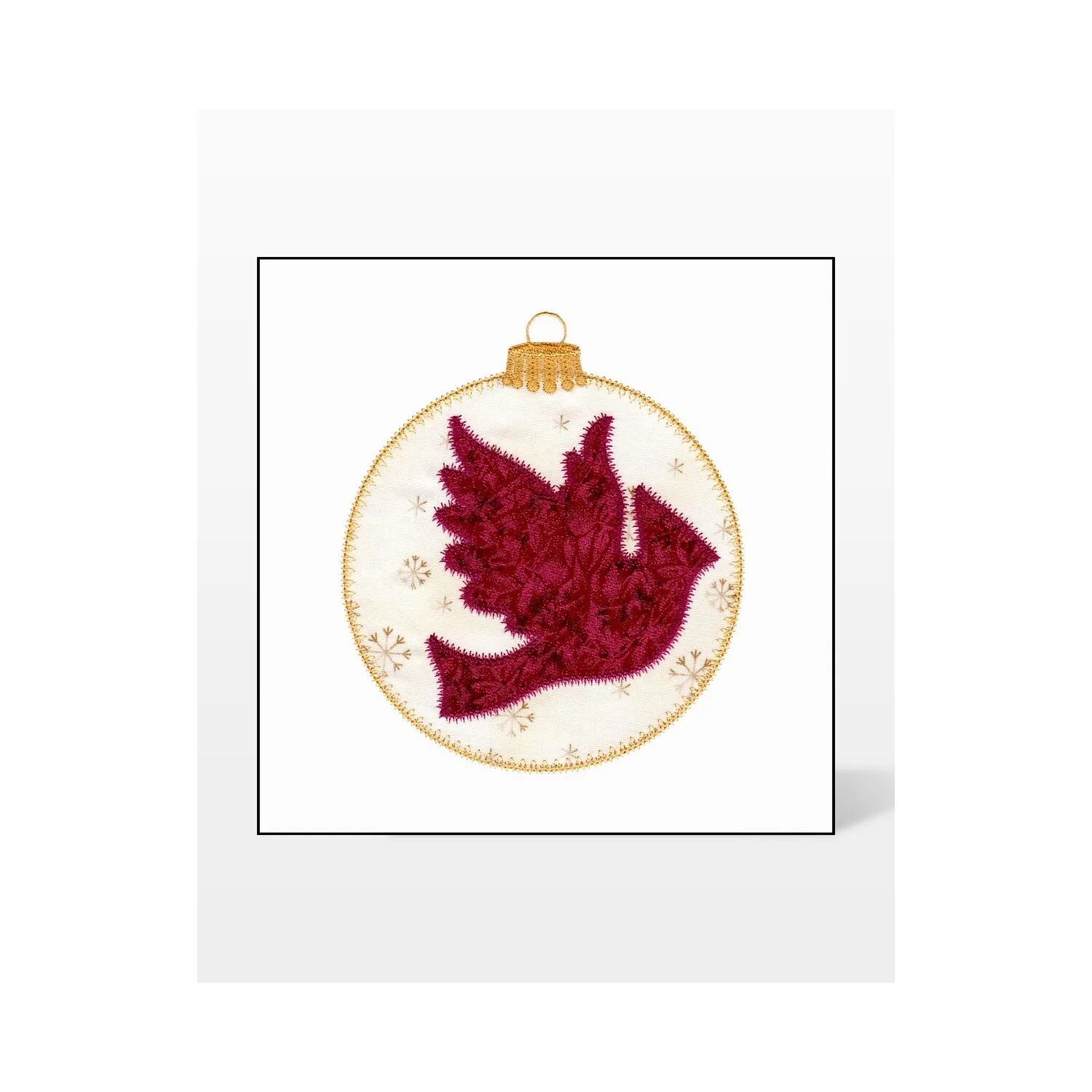 GO! Ornaments with Centers Embroidery by V-Stitch Designs 4 GO! Ornaments with Centers Embroidery by V-Stitch Designs