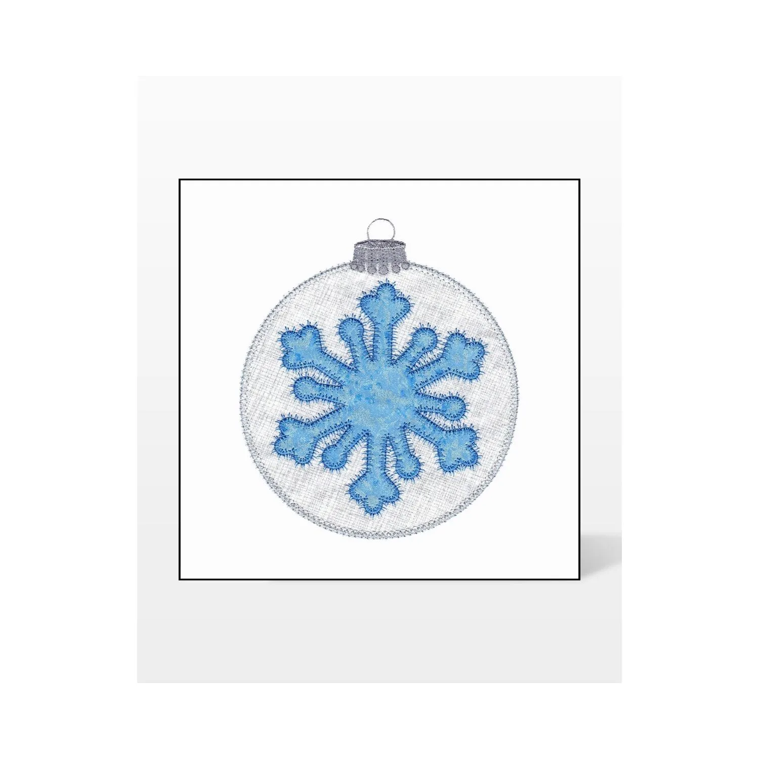 GO! Ornaments with Centers Embroidery by V-Stitch Designs 7 GO! Ornaments with Centers Embroidery by V-Stitch Designs
