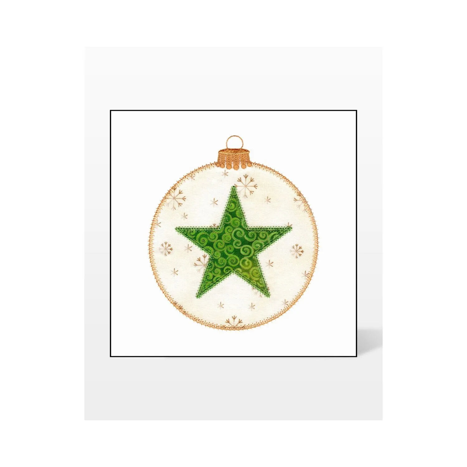 GO! Ornaments with Centers Embroidery by V-Stitch Designs 8 GO! Ornaments with Centers Embroidery by V-Stitch Designs