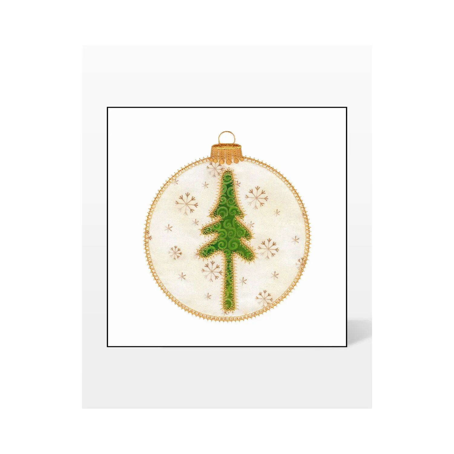 GO! Ornaments with Centers Embroidery by V-Stitch Designs 9 GO! Ornaments with Centers Embroidery by V-Stitch Designs