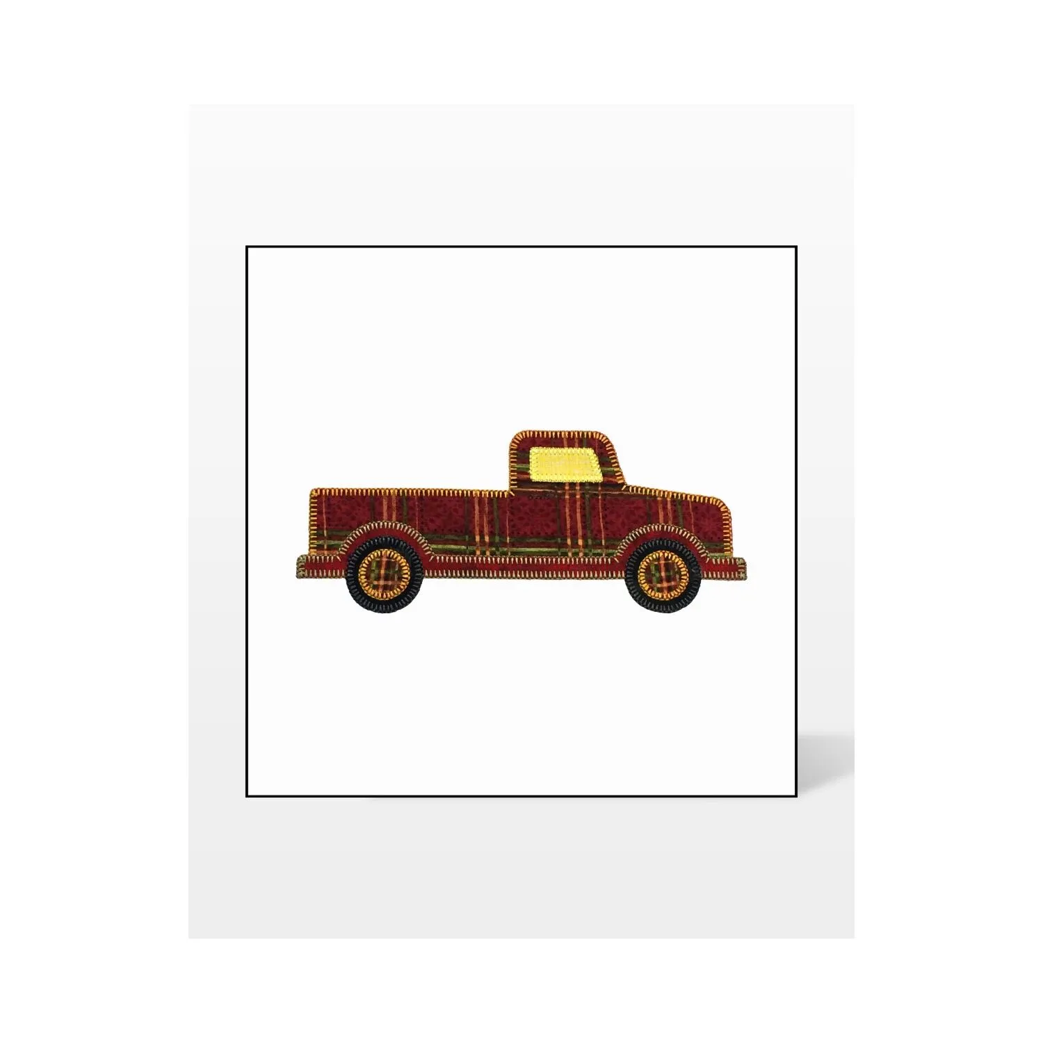 GO! Trucks Embroidery by V-Stitch Designs