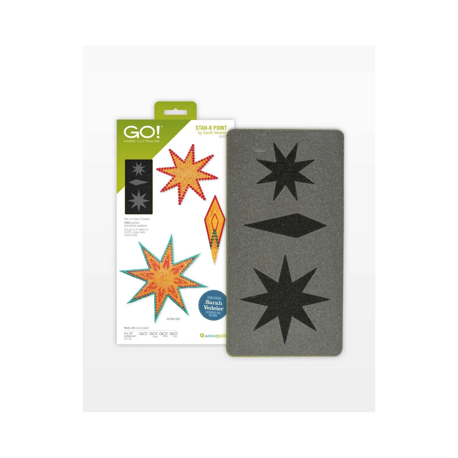 GO! Star 8-Point by Sarah Vedeler Die