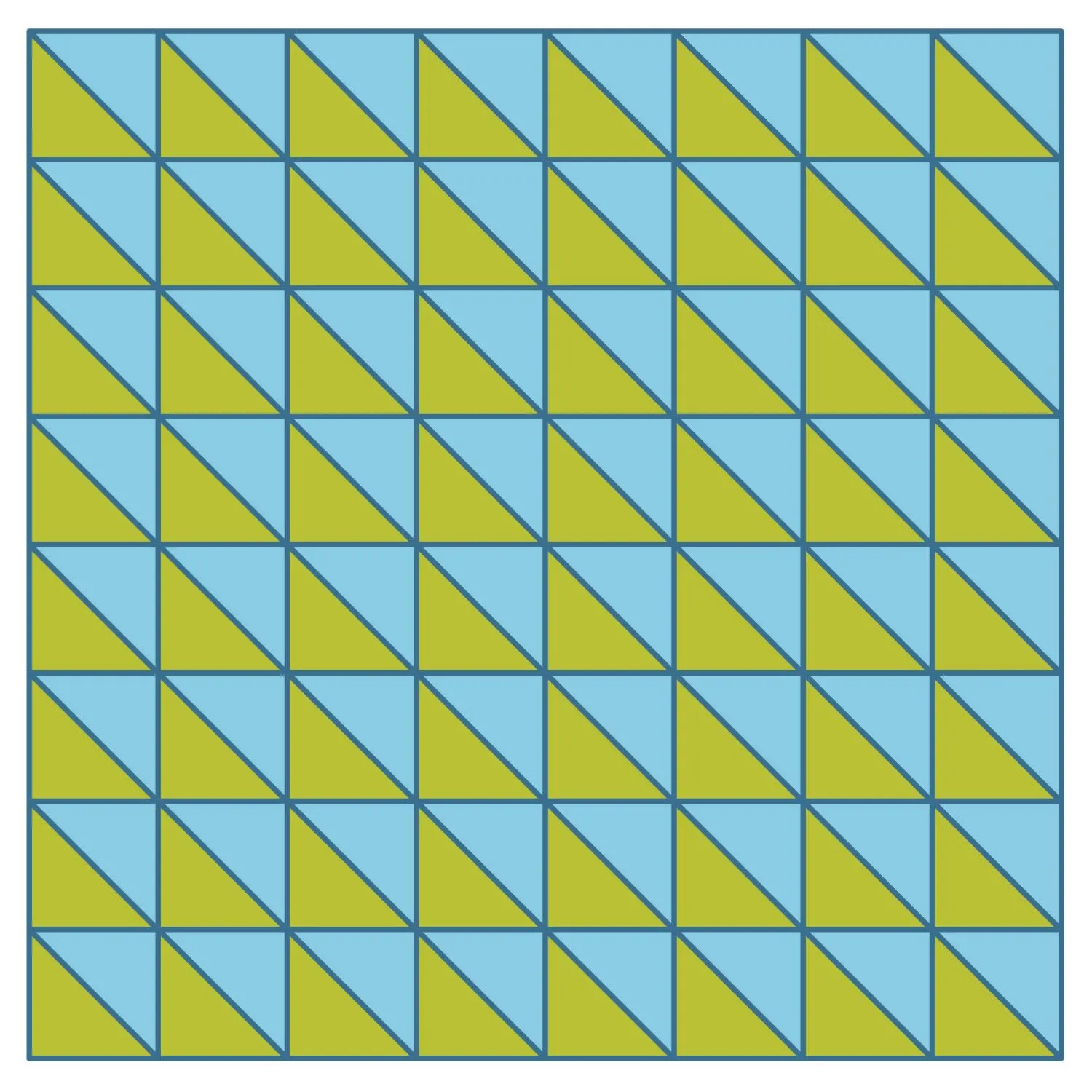 GO! Half Square Triangles to GO! Floor Pillow