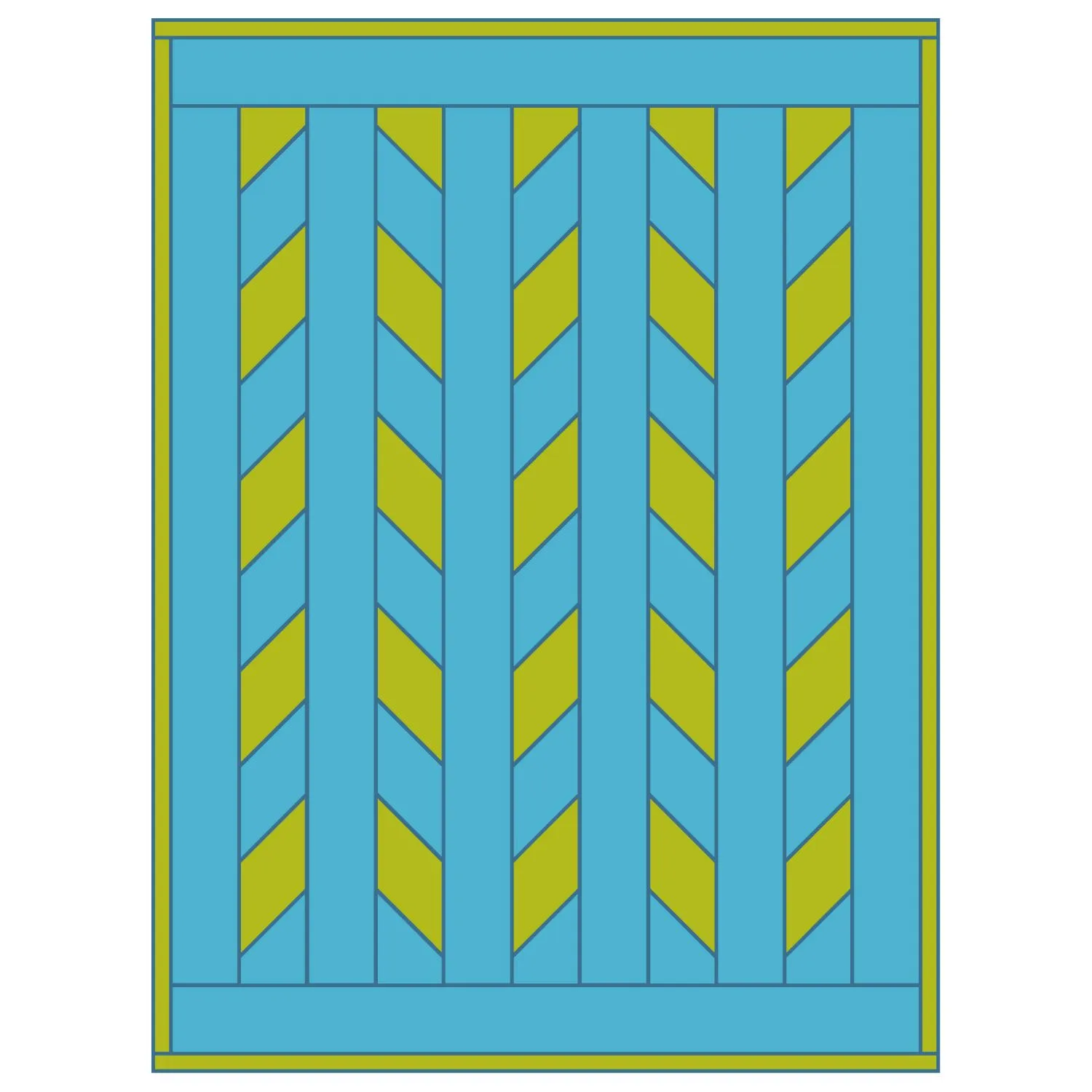 GO! Wavy Quilt Pattern