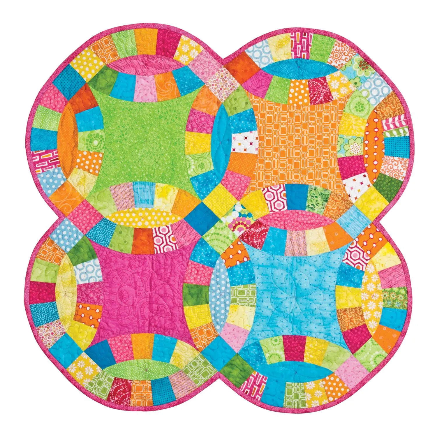 GO! Double Wedding Ring Wall Hanging Pattern