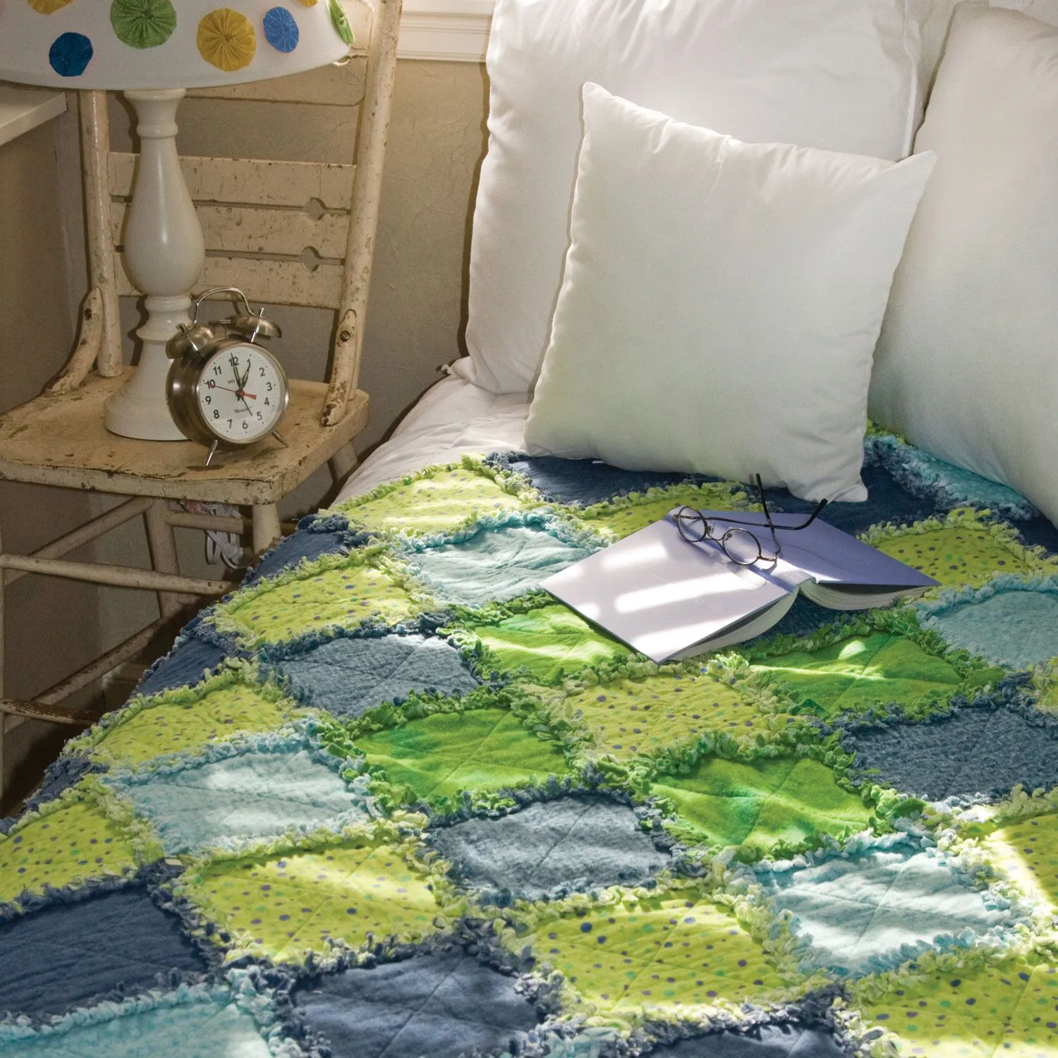 GO! Cozy Rag Squares Quilt Pattern