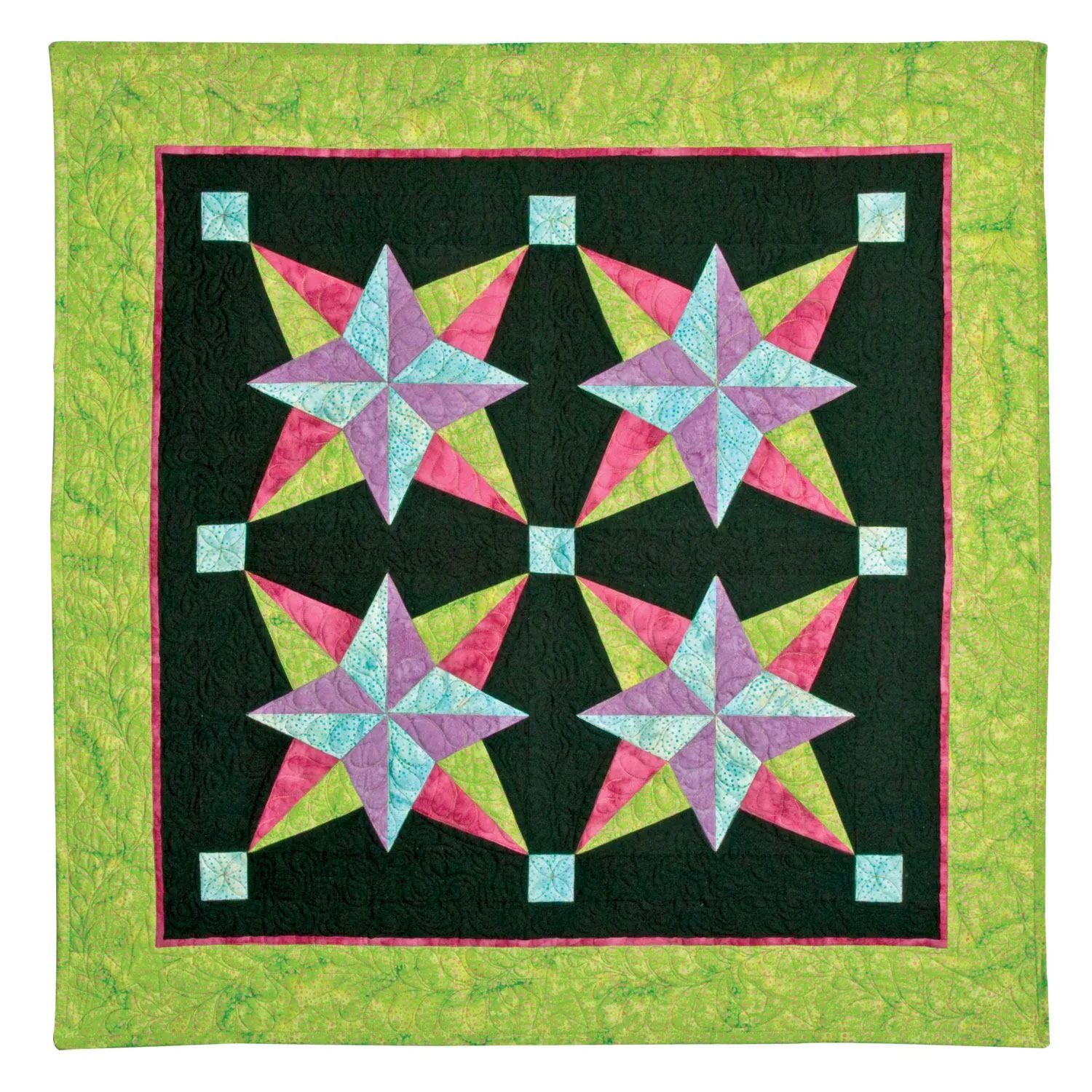 GO! Blazing Star Wall Hanging Pattern by Eleanor Burns
