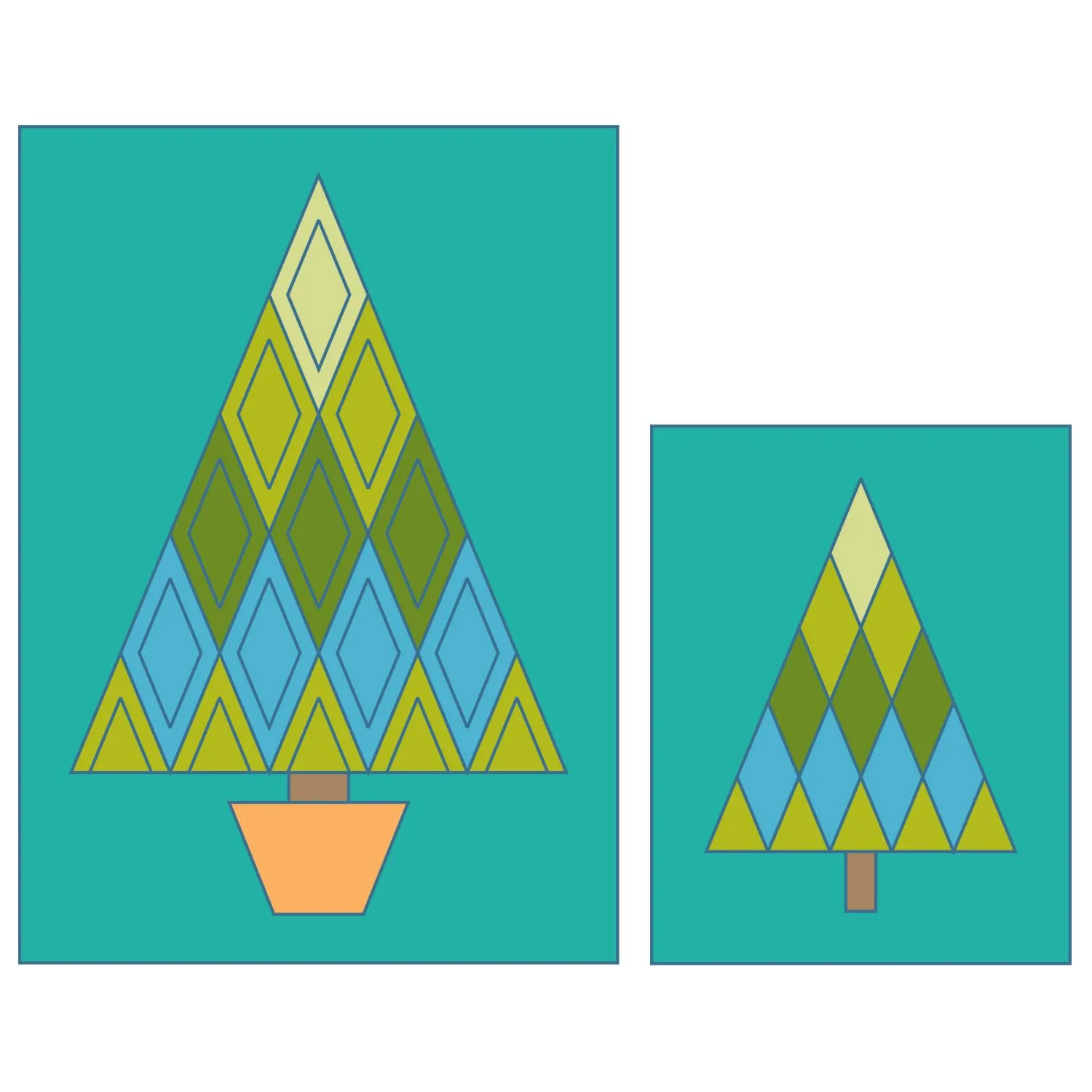 GO! Diamond Tree Pattern