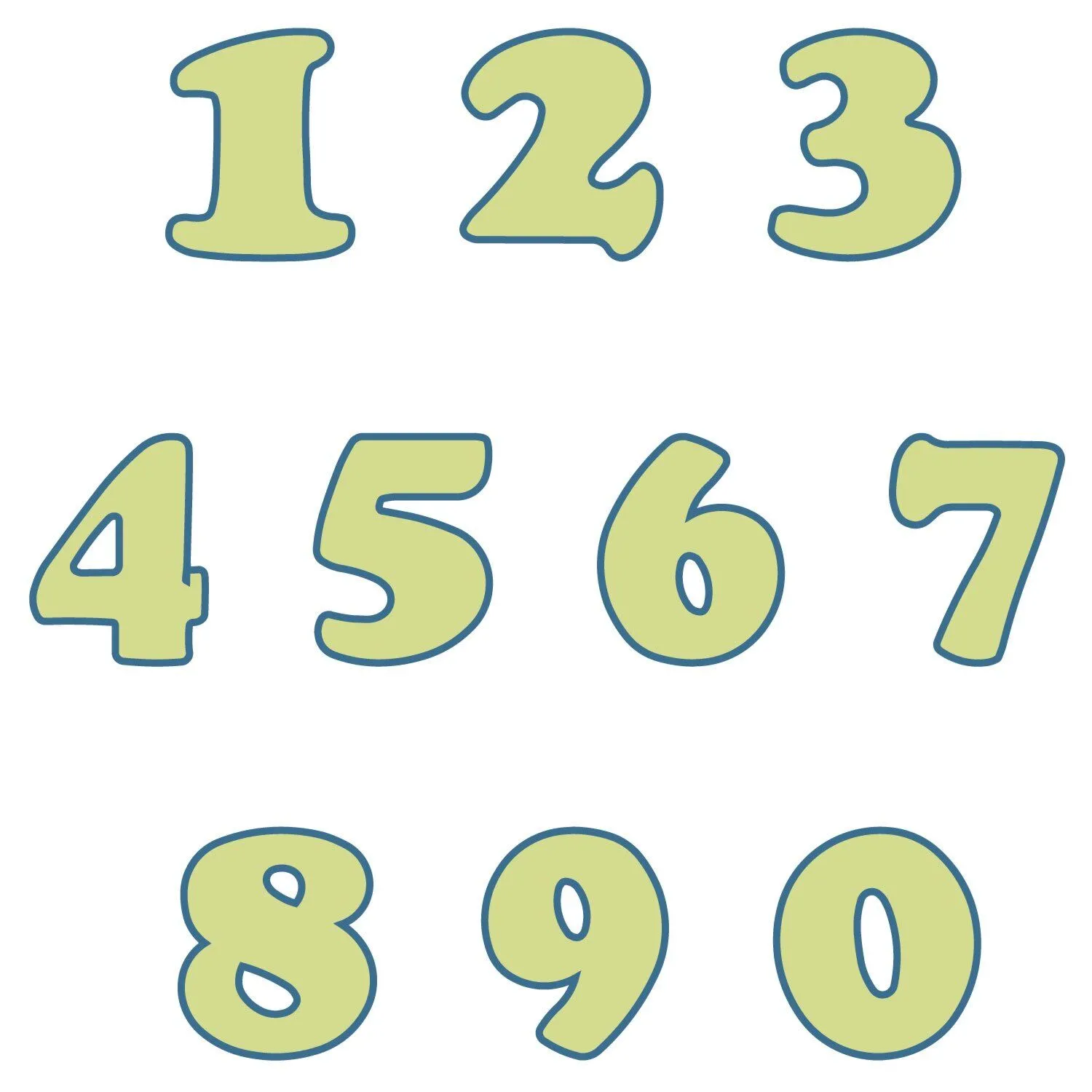 Studio Carefree 4 Numbers Die