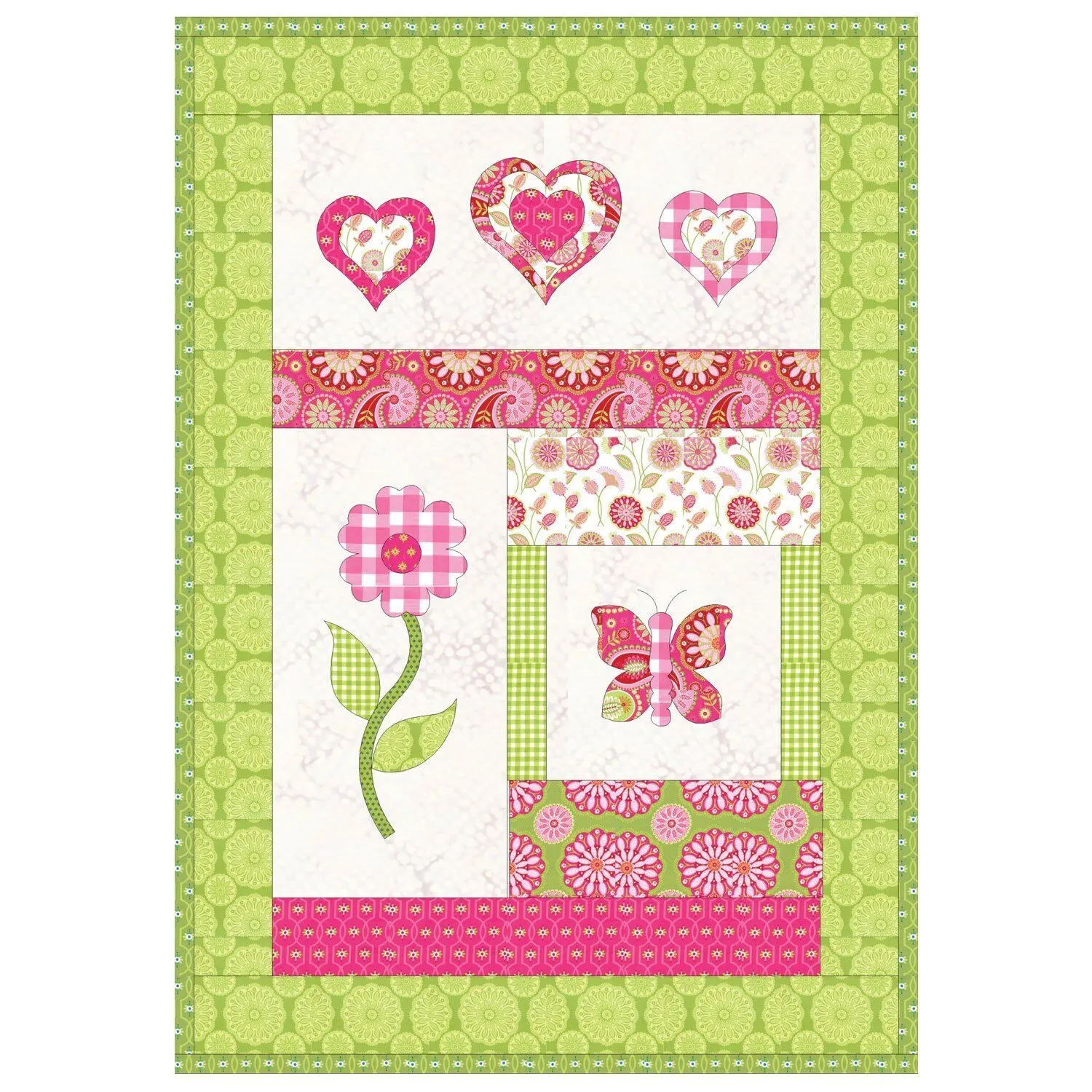 GO! Appliqued Frolic Pattern