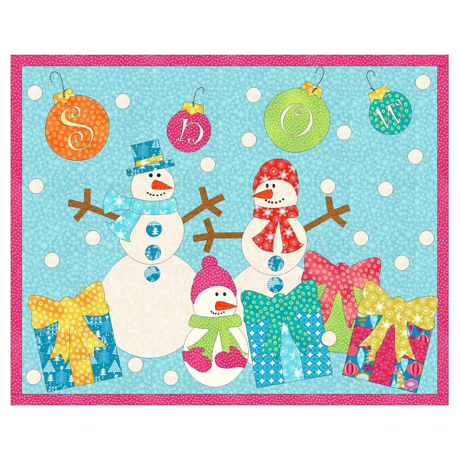 GO! Snow Pillow Pattern