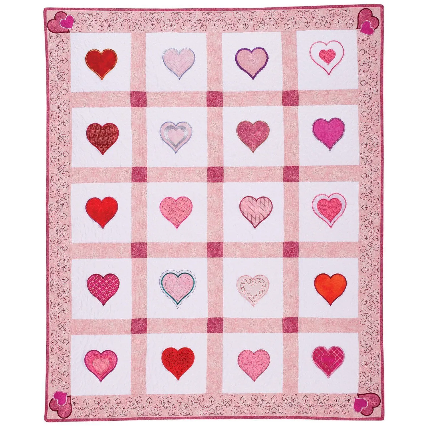 GO! Heart to Heart Quilt Pattern