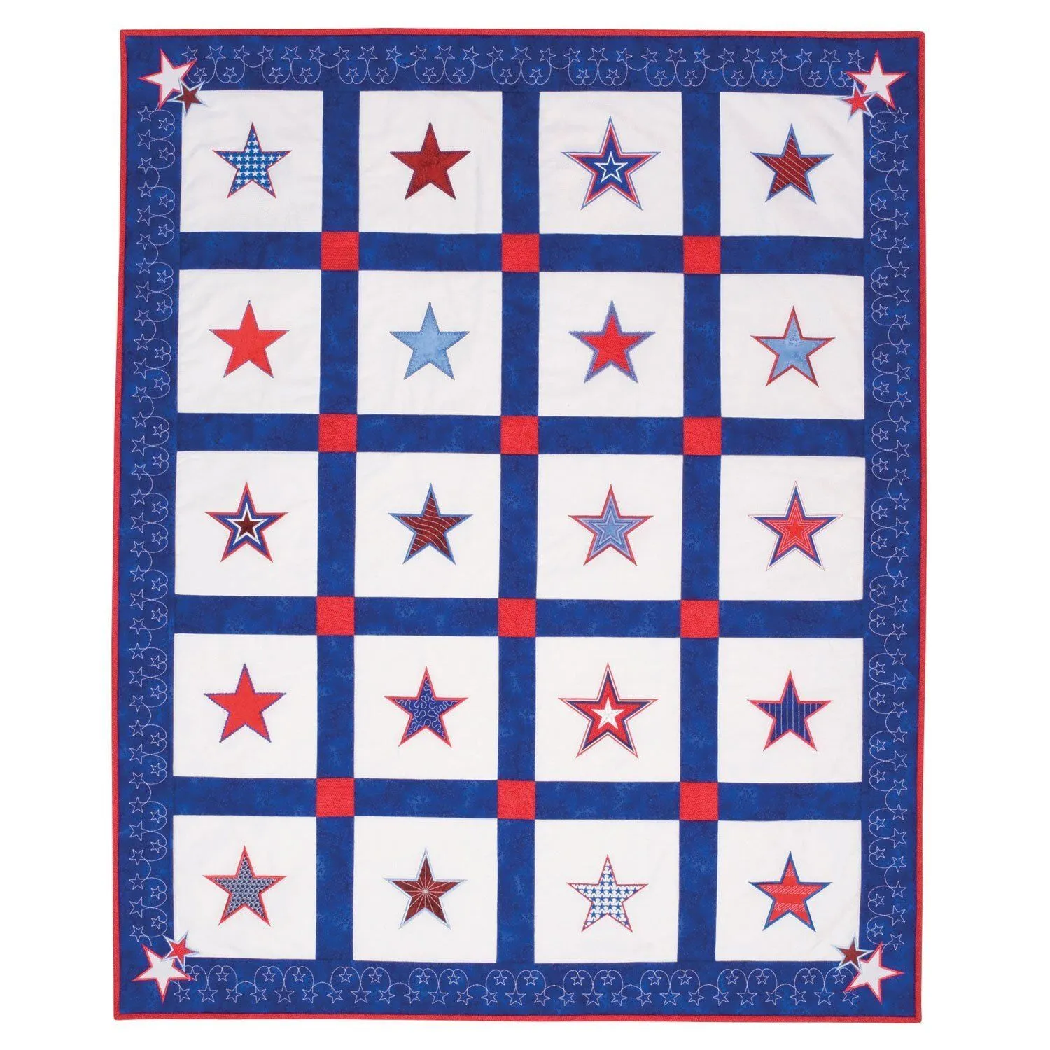 GO! Stars Upon Stars Quilt Pattern