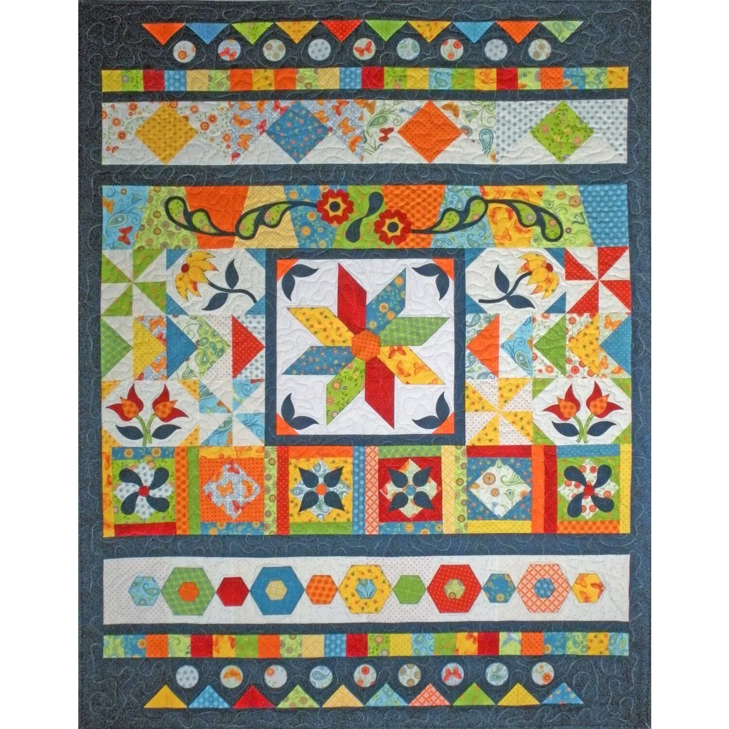 Let's GO! Sampler Quilt Pattern