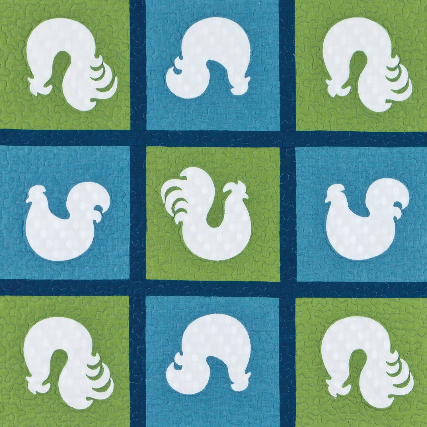 GO! Folk Art Fowl Quilt Pattern by Bill Kerr 2 GO! Folk Art Fowl Quilt Pattern by Bill Kerr