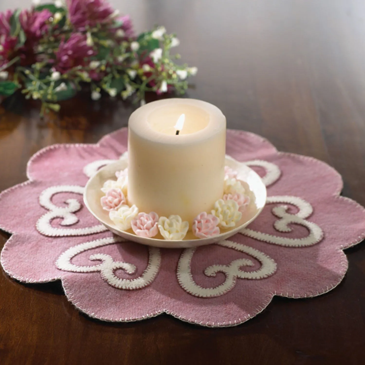 Studio Valentine Candle Mat Pattern