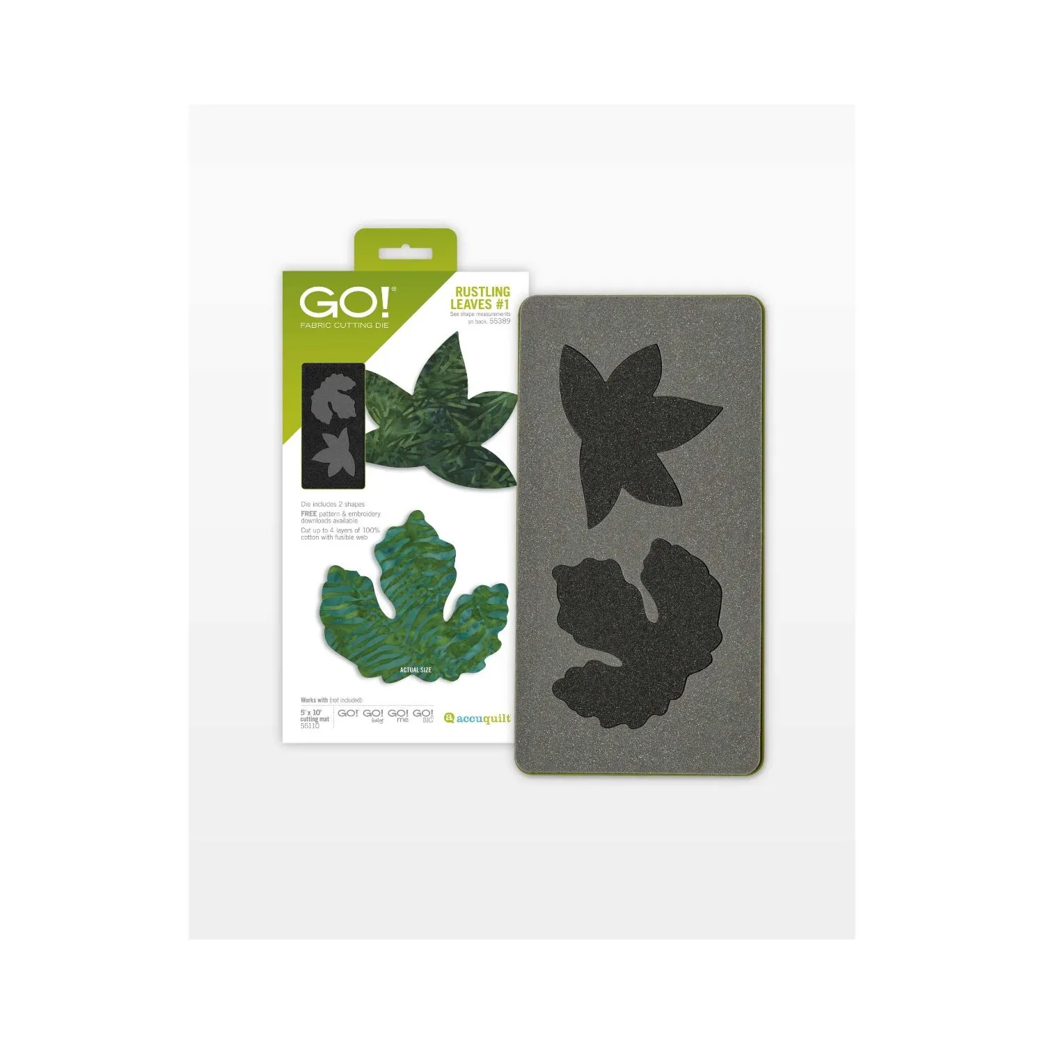GO! Rustling Leaves #1- Sweetgum and Poplar (Large) Die