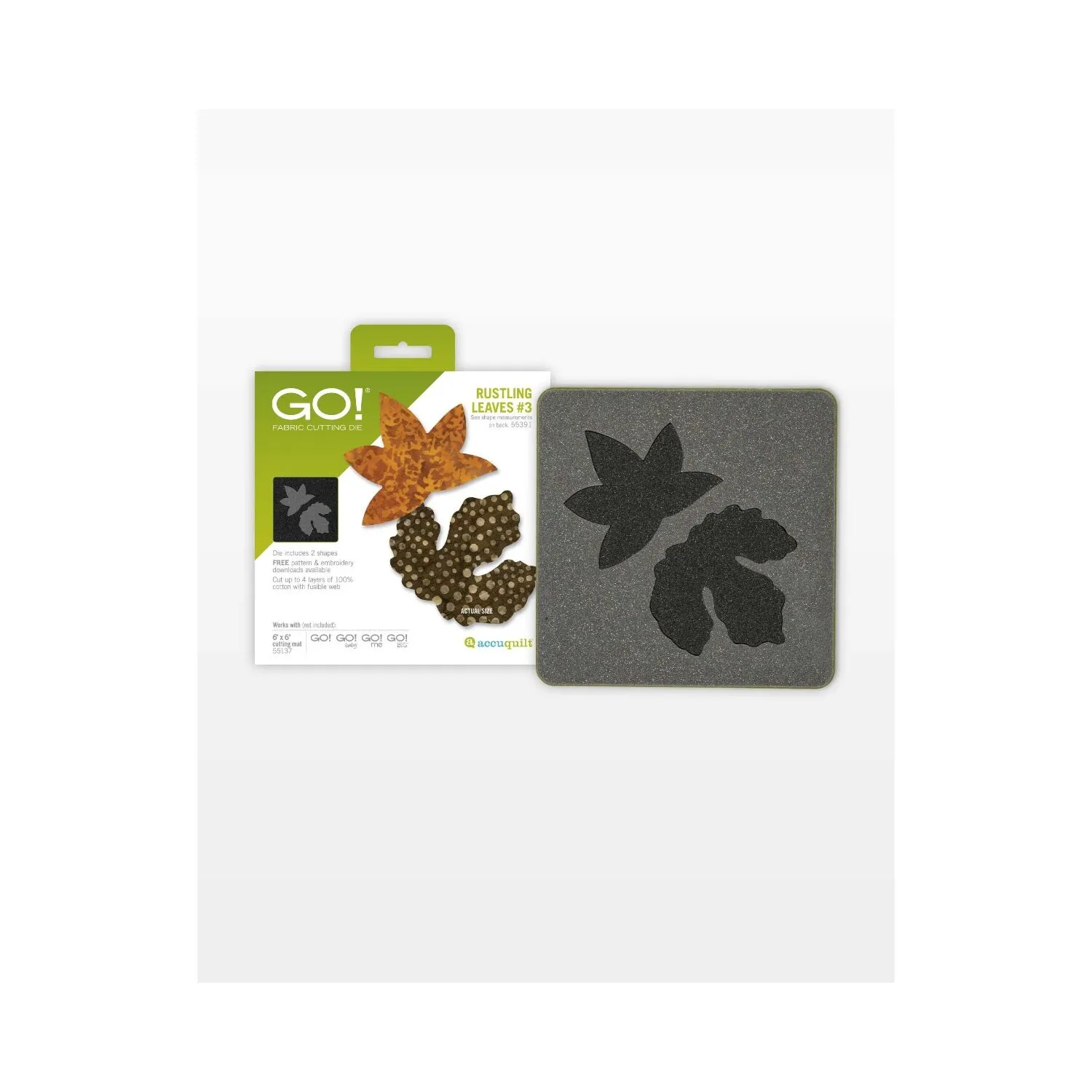 GO! Rustling Leaves #3- Sweetgum and Poplar (Small) Die