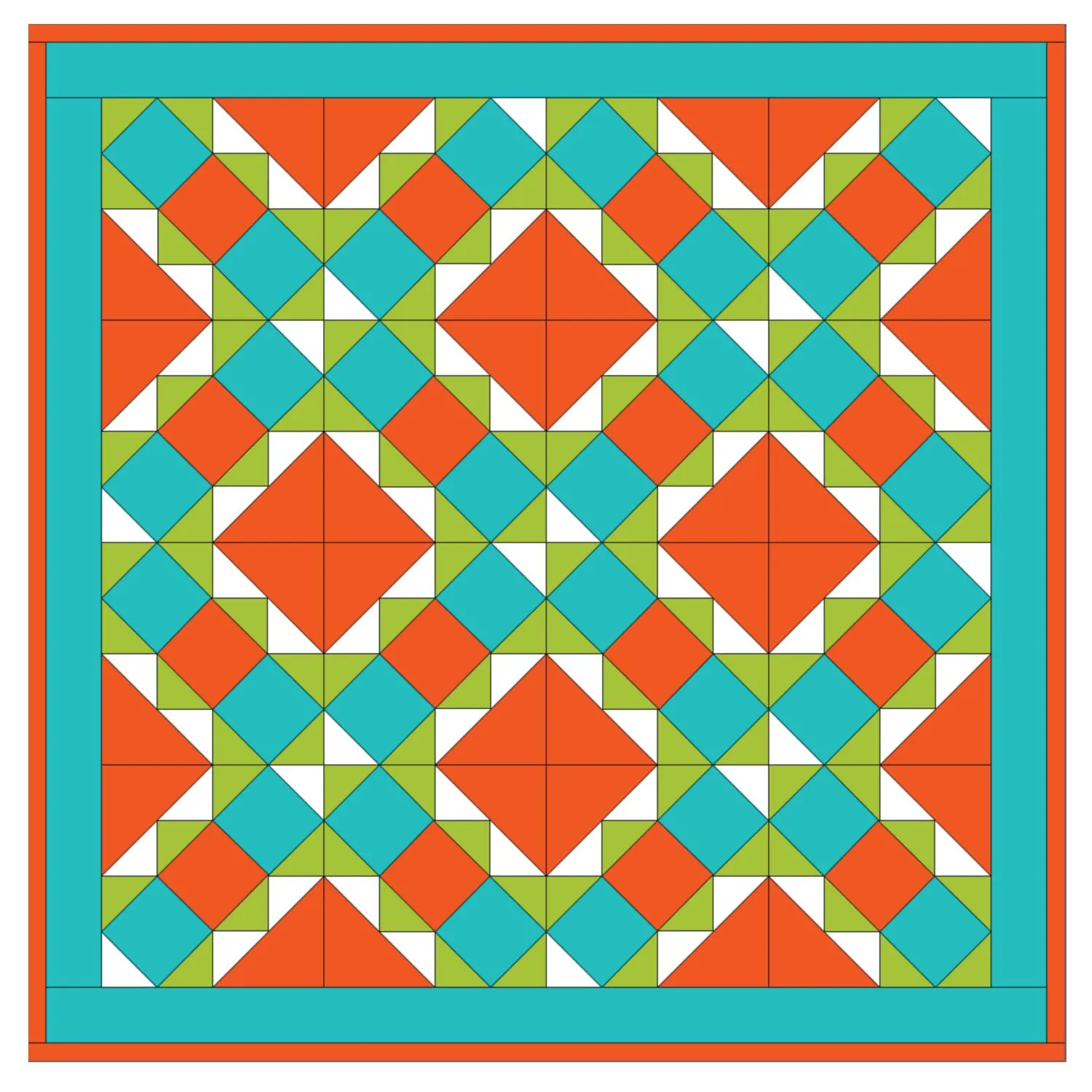 GO! Energize Table Topper Quilt Pattern