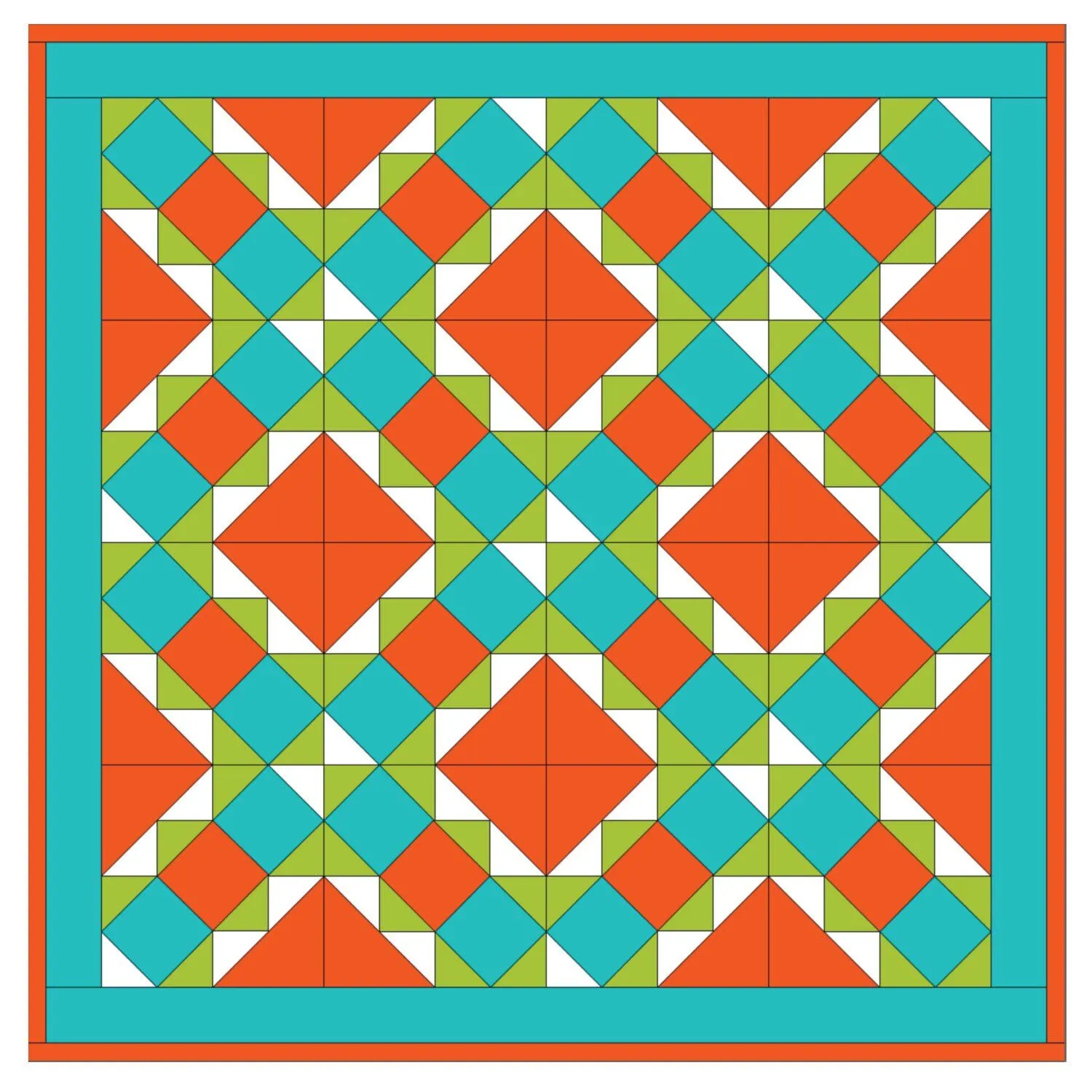 Studio Energize Table Topper Quilt Pattern
