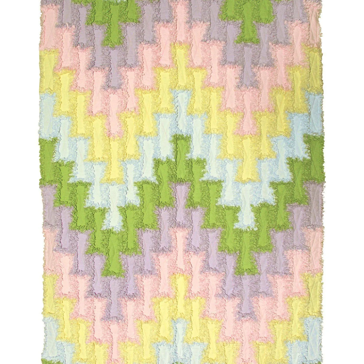Bargello Rag Quilt Pattern for GO! and Studio