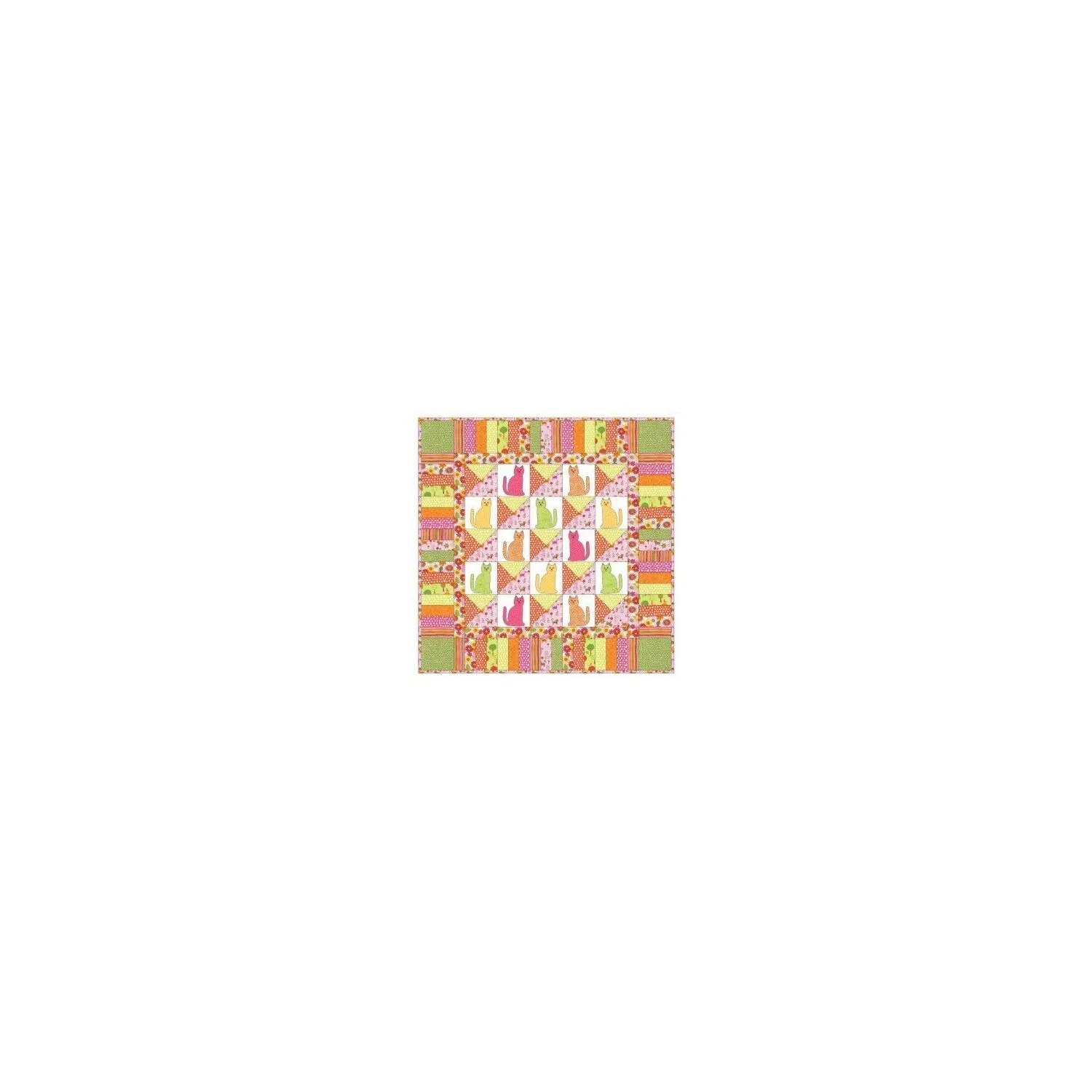 GO! Kitty-Kitty Quilt Pattern
