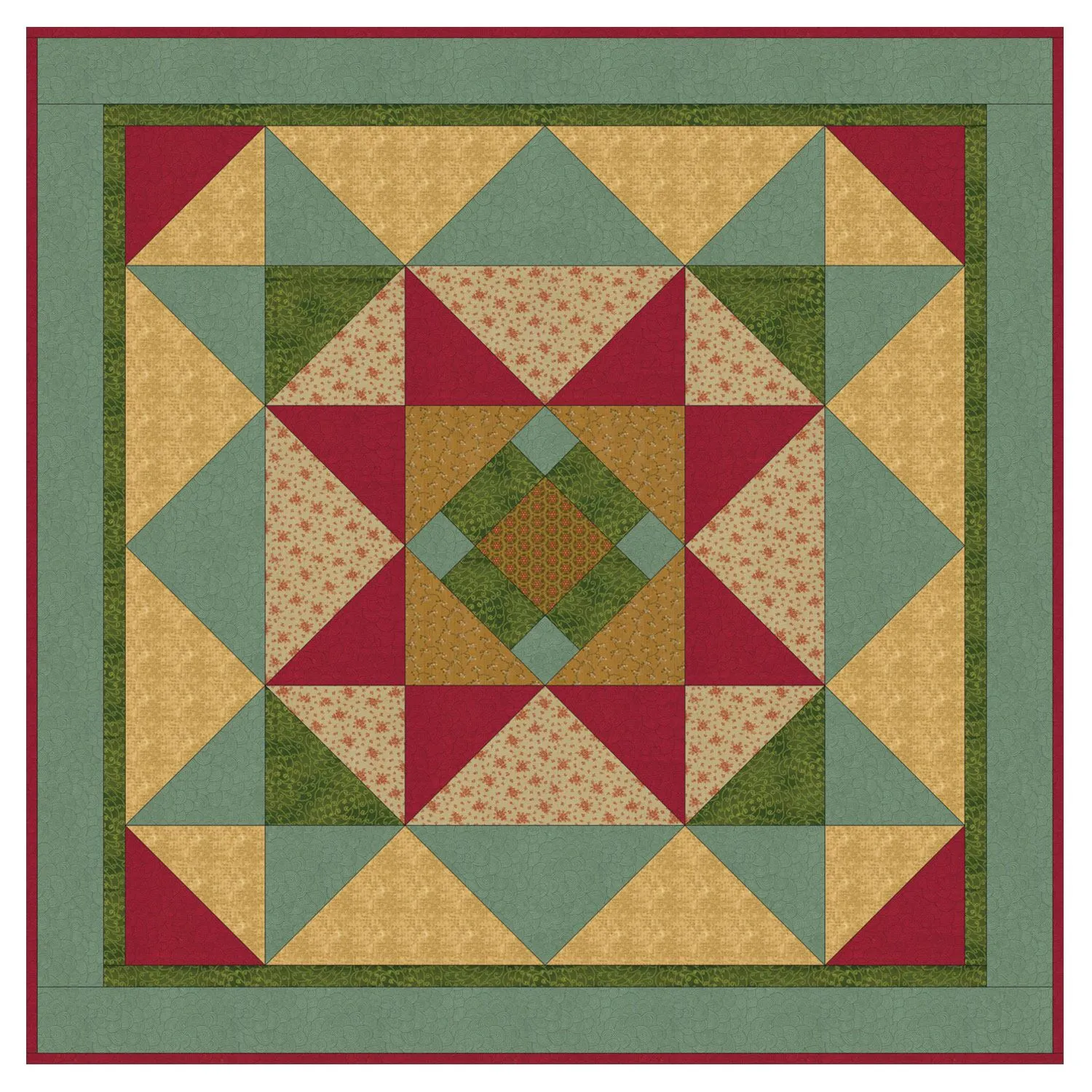Studio Golden Olden Times Quilt Pattern