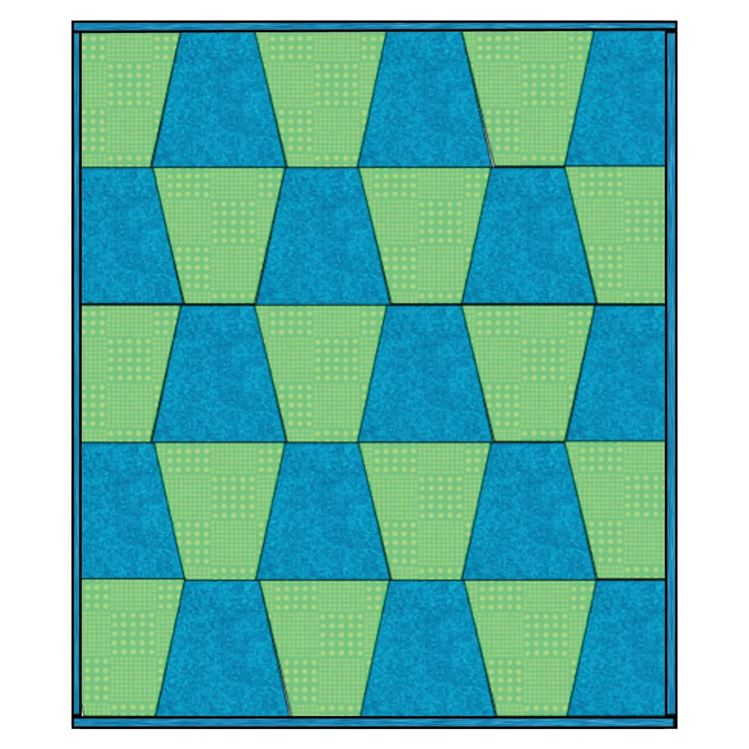 Studio Quick Checkerboard Baby Quilt Pattern