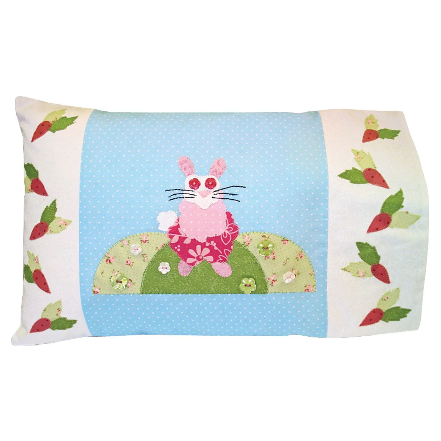 GO! Coming Up Roses Travel Pillowcase Pattern
