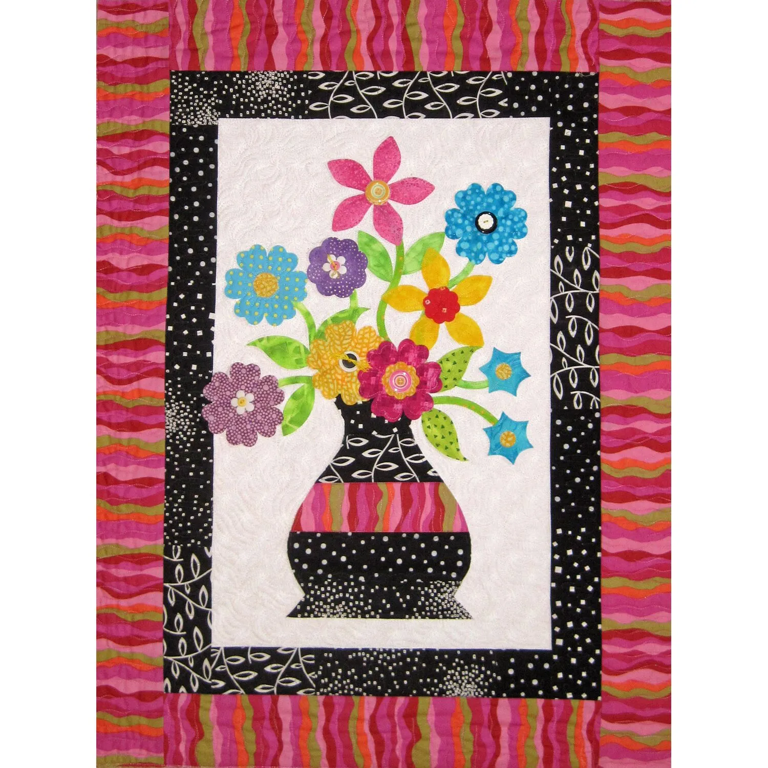 GO! Flowers for a Lucky Lady Wall Hanging Pattern