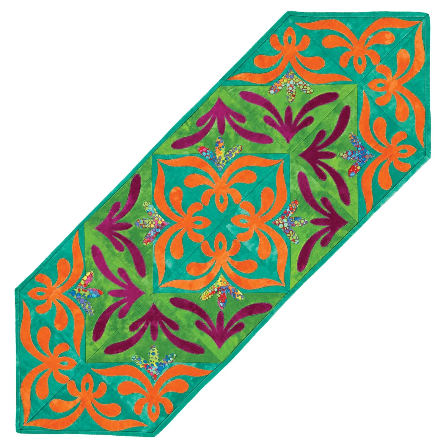 GO! Aloha Arabesque Table Runner Pattern