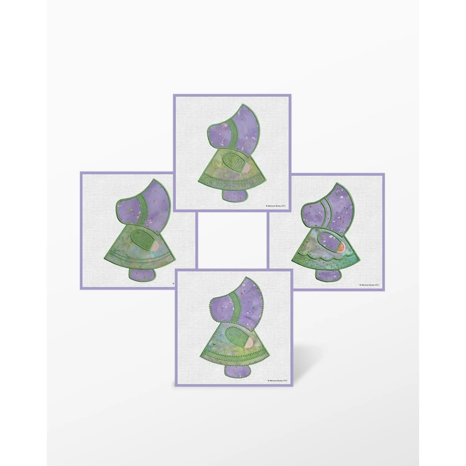 GO! Sunbonnet Sue Embroidery Designs by Marjorie Busby