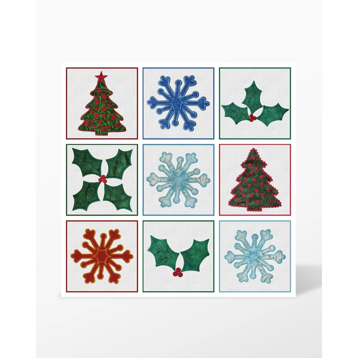 GO! Holiday Medley Embroidery Designs by Marjorie Busby