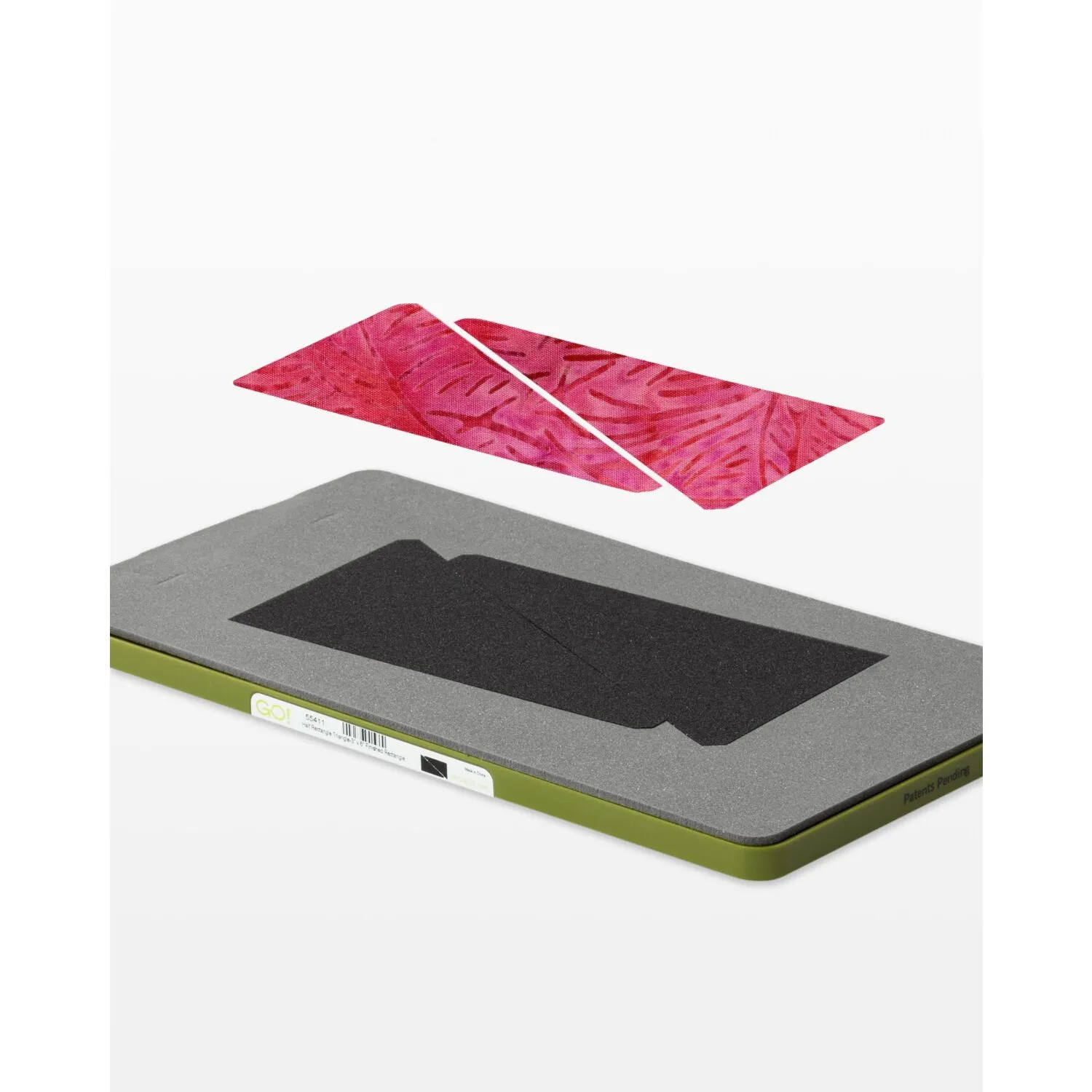 GO! Half Rectangle Triangle-3 x 6 Finished Rectangle Die 2 GO! Half Rectangle Triangle-3 x 6 Finished Rectangle Die