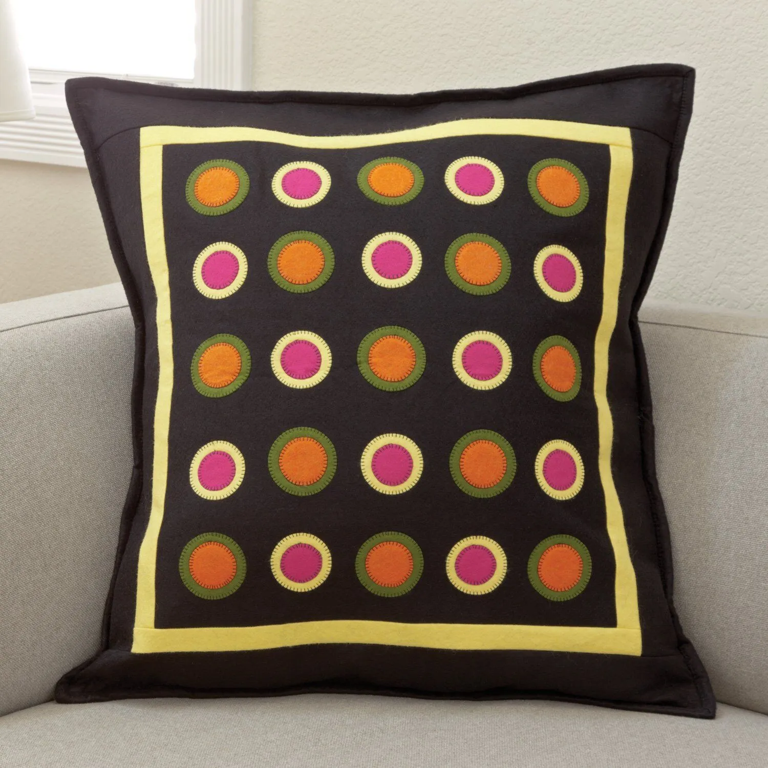 GO! Circles Wall Hanging or Pillow Pattern