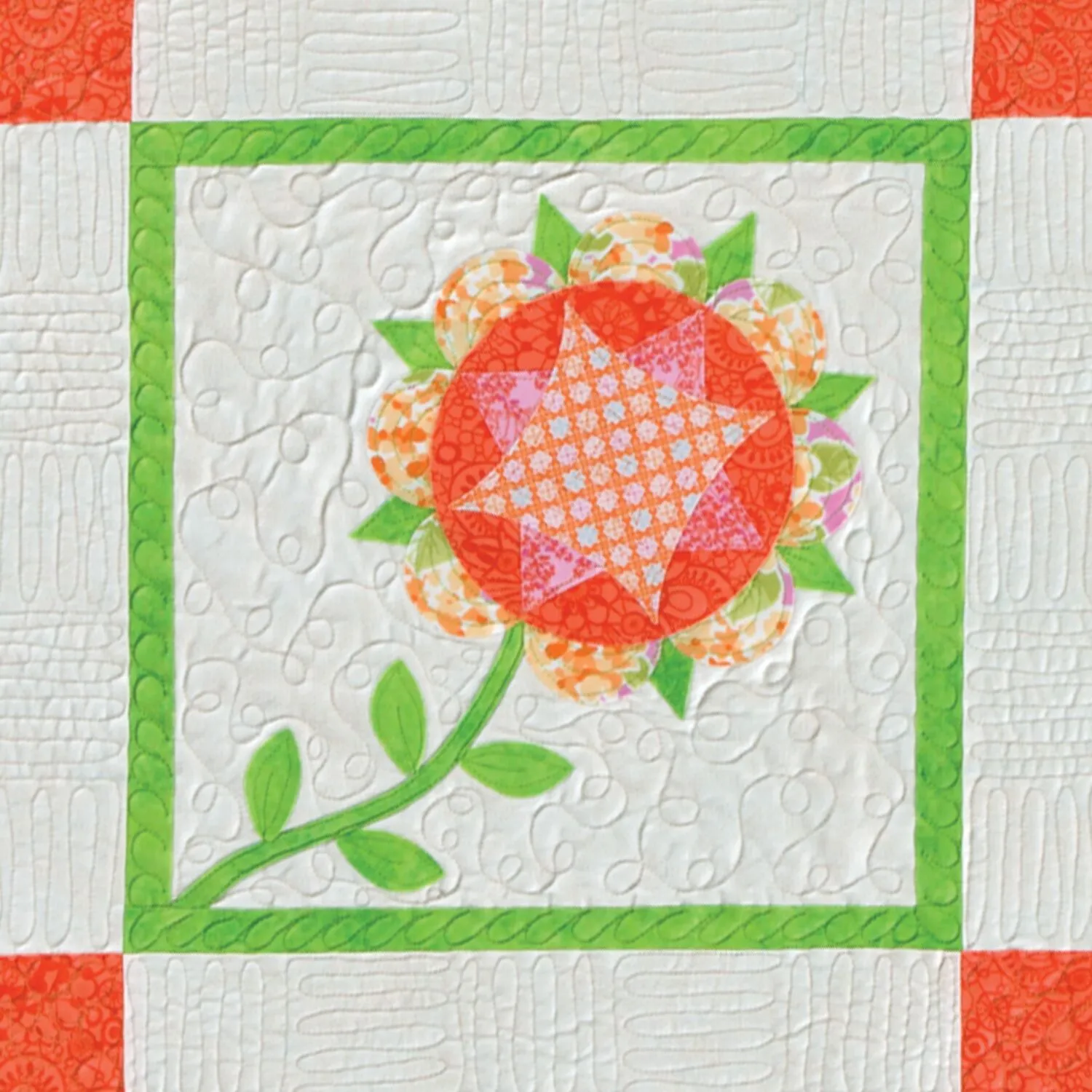 GO! Harrison Rose Wall Hanging Pattern