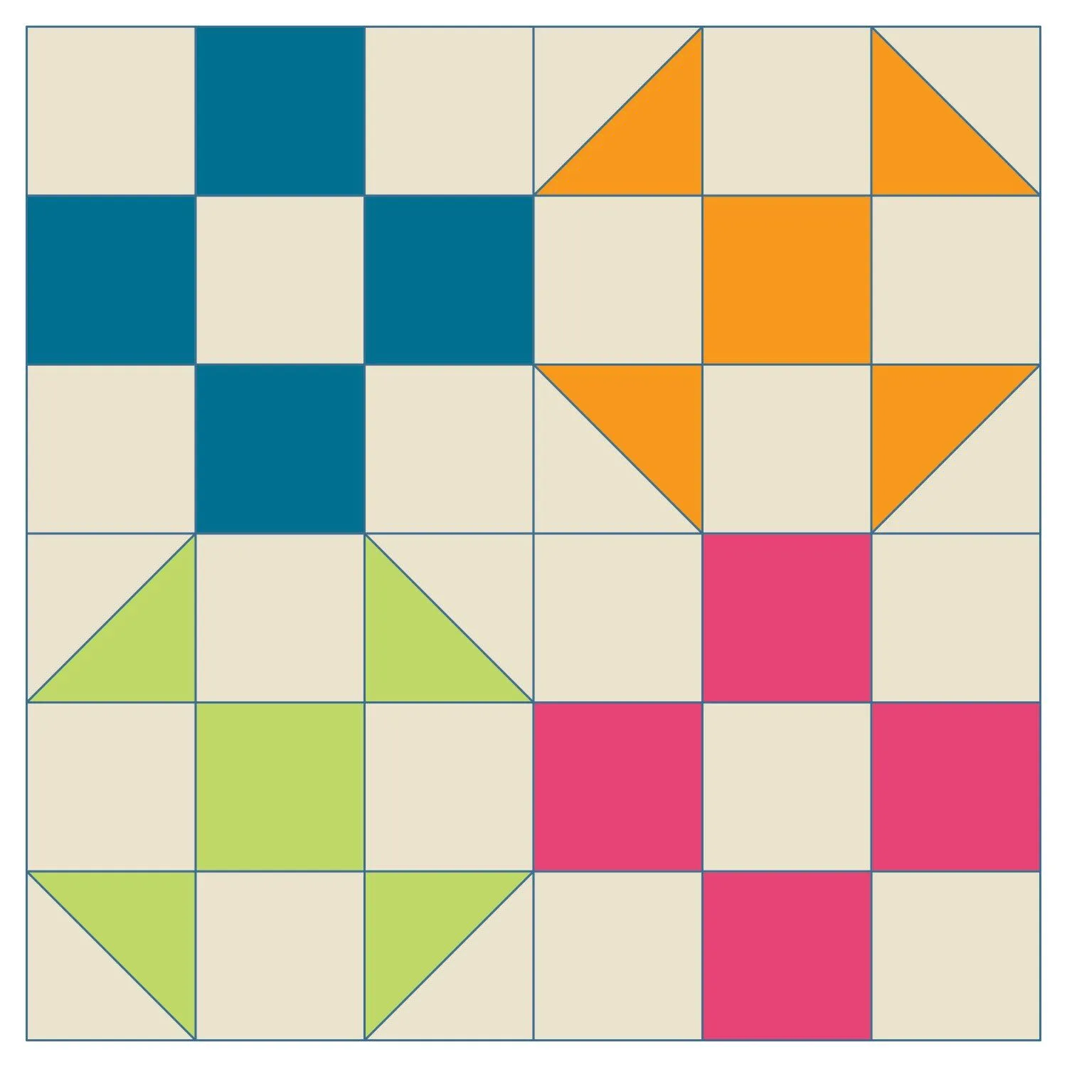 Block #8- Block F Pattern Download
