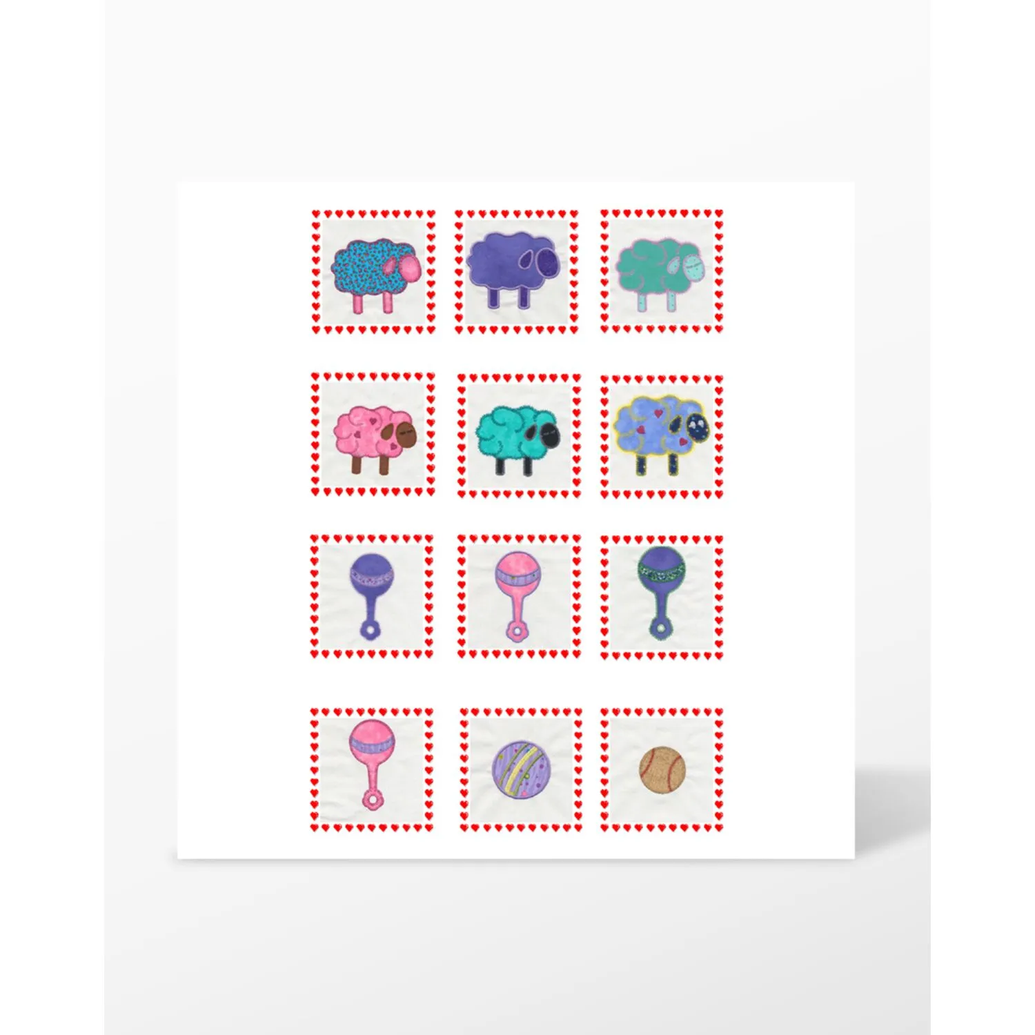 GO! Lullaby Embroidery Design by V-Stitch Designs