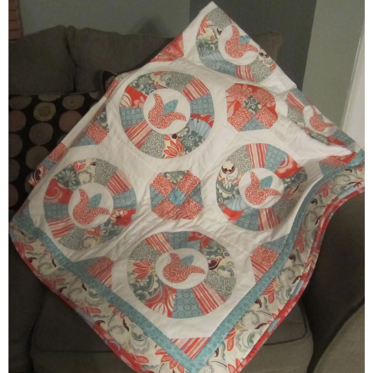 Tulip Tumbler Quilt Pattern