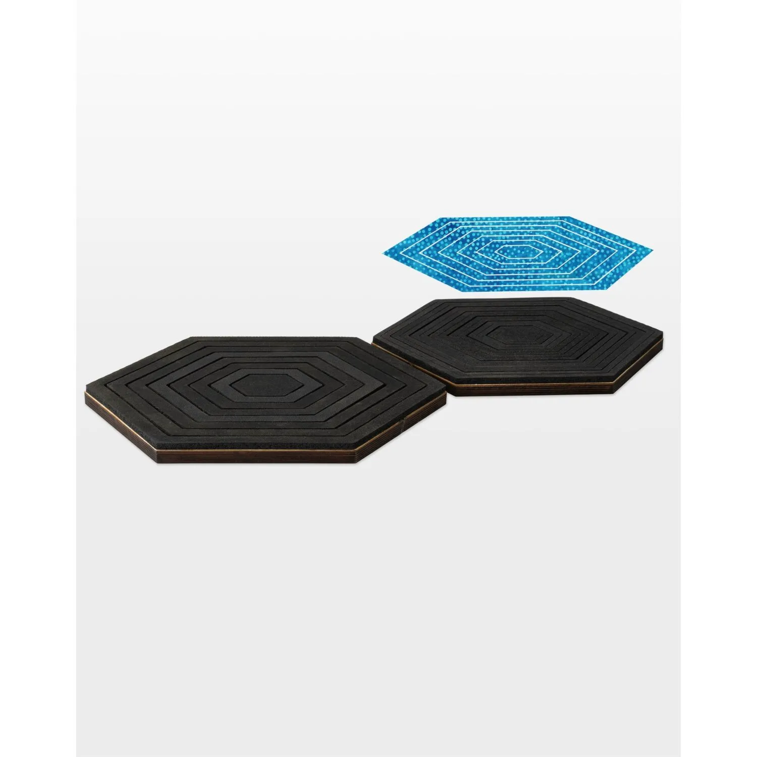 Bullseye Hexagons-1-7 Finished Sides for Studio