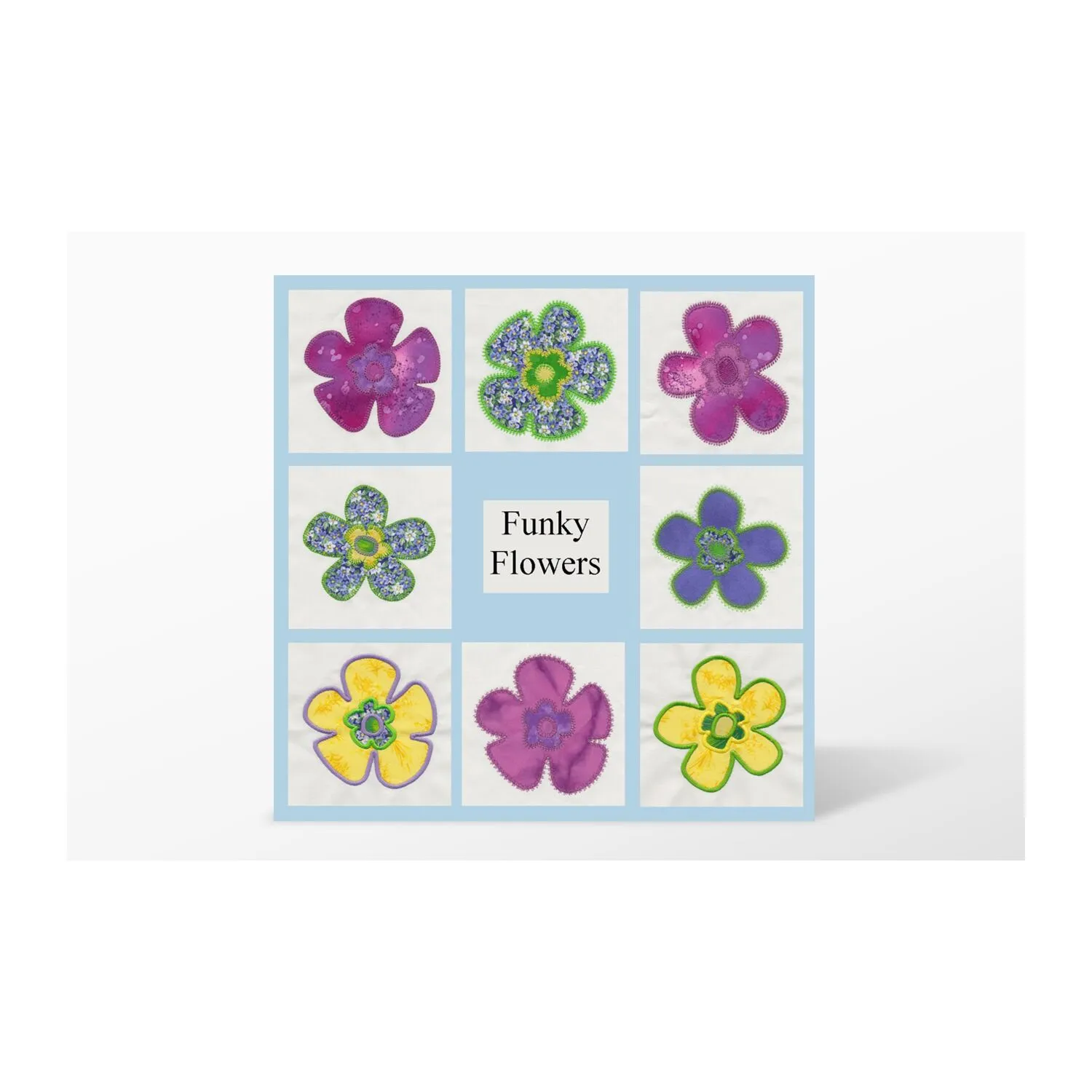 GO! Funky Flowers by V-Stitch Designs
